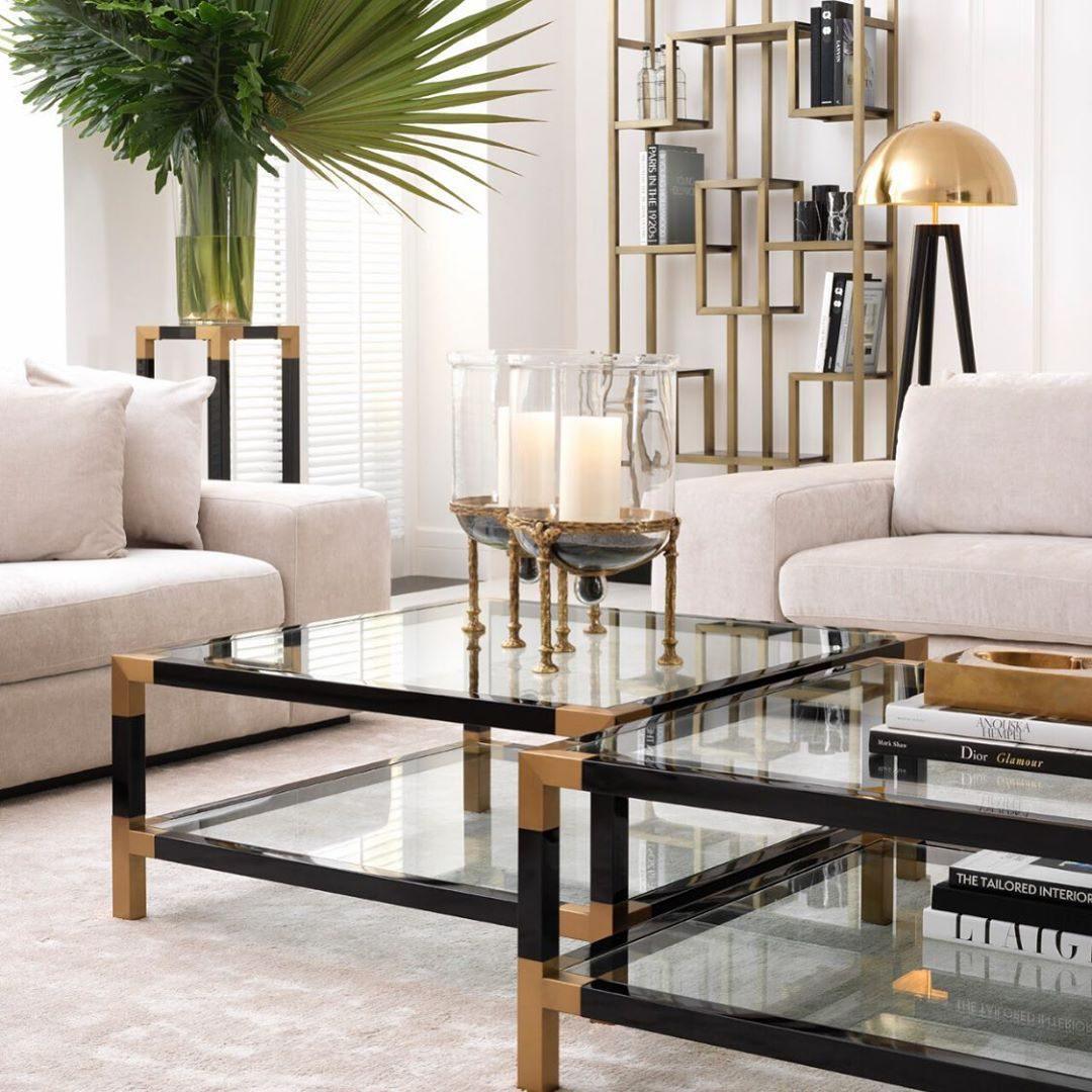 Lampa podłogowa COYOTE złoty Eichholtz Eye on Design