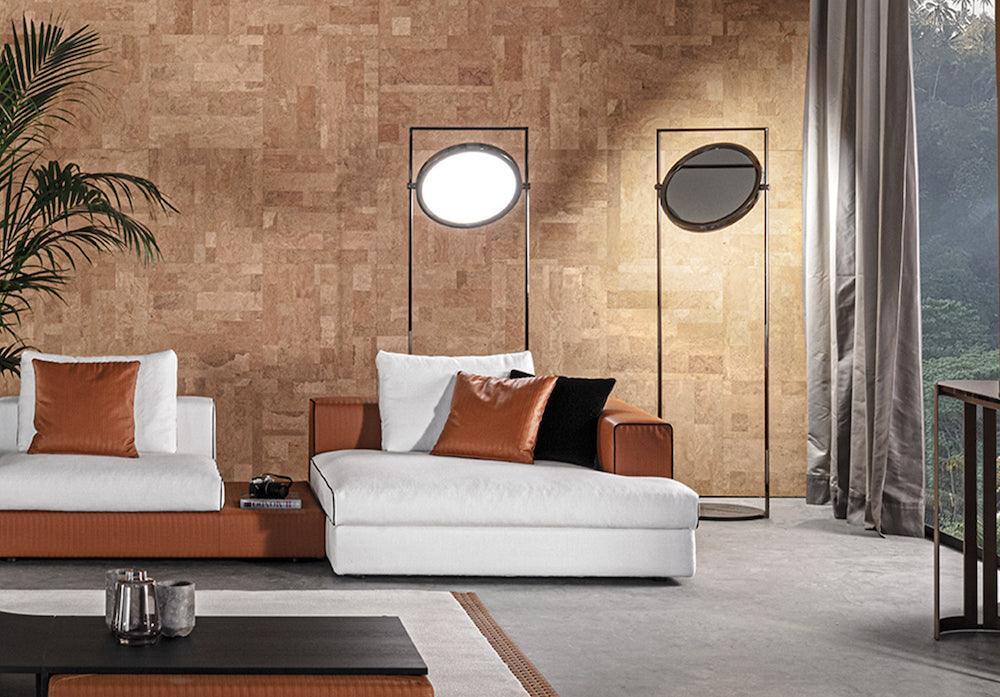 Lampa podłogowa DORIAN satynowy brąz Contardi Eye on Design