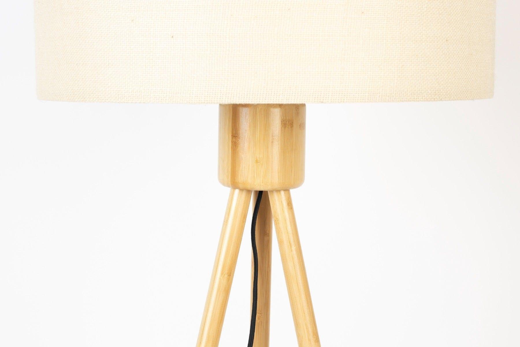 Lampa podłogowa FAN bambus Zuiver Eye on Design