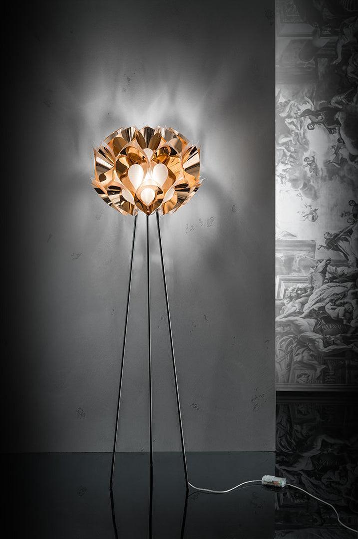 Lampa stojąca FLORA miedziany – SLAMP