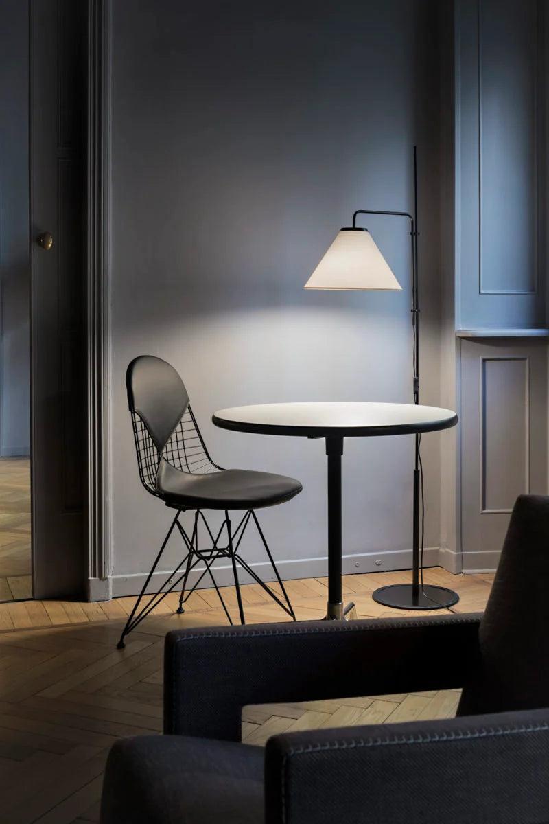 Lampa podłogowa FUNICULI FABRIC piaskowy Marset Eye on Design