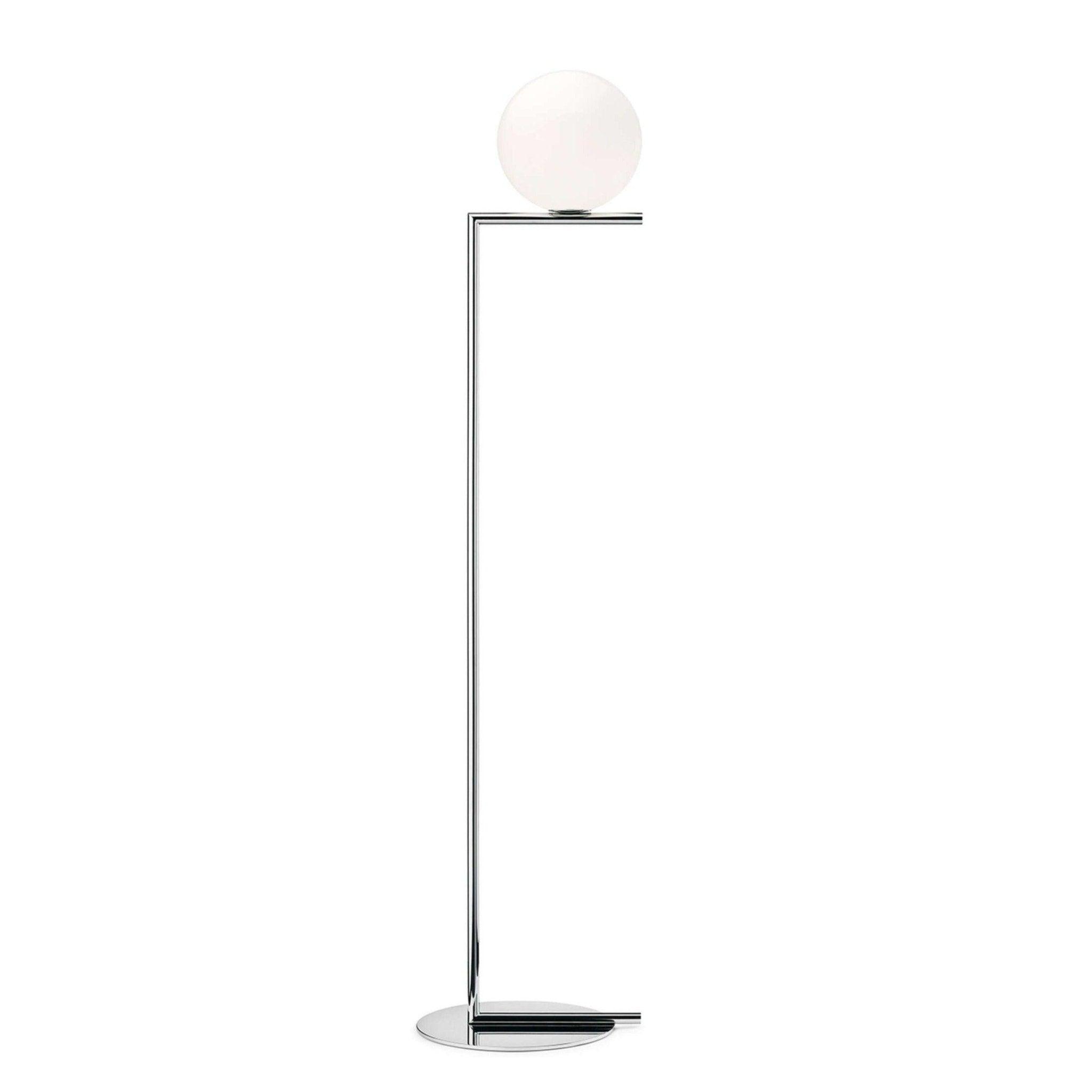 Lampa podłogowa IC LIGHTS chromowany Flos S bez żarówki Eye on Design