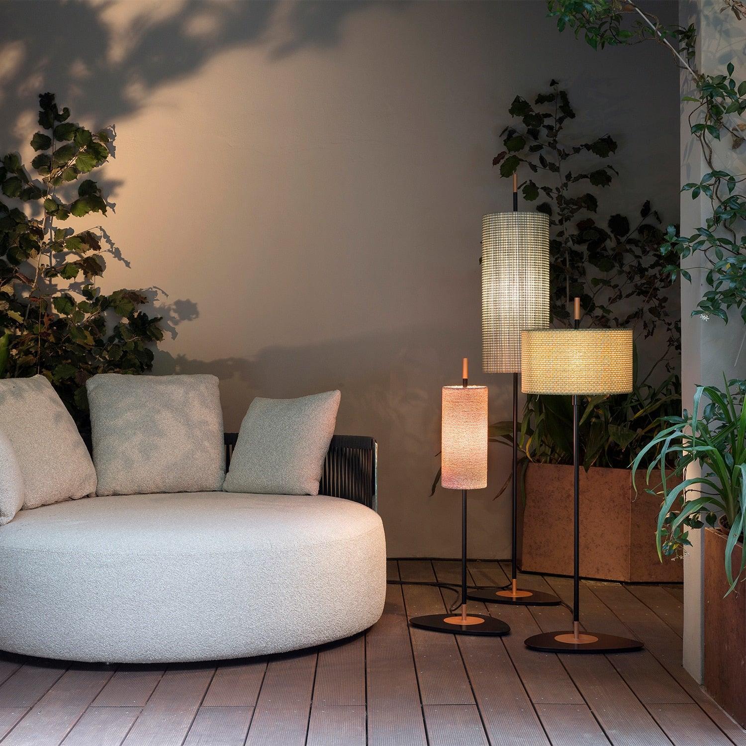Lampa stojąca LAGOON zielony – metal
