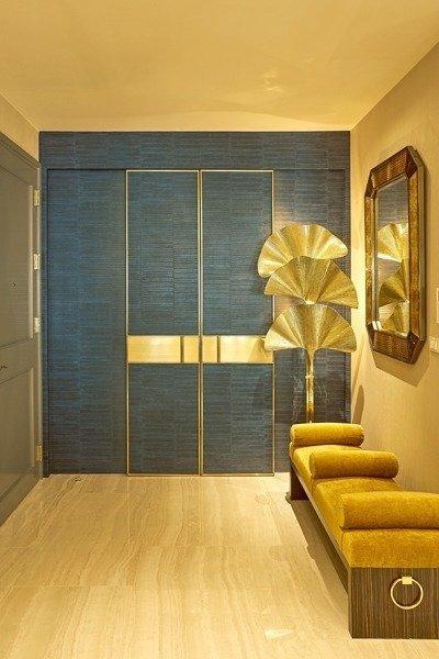 Lampa podłogowa LAS PALMAS polerowany mosiądz Eichholtz Eye on Design