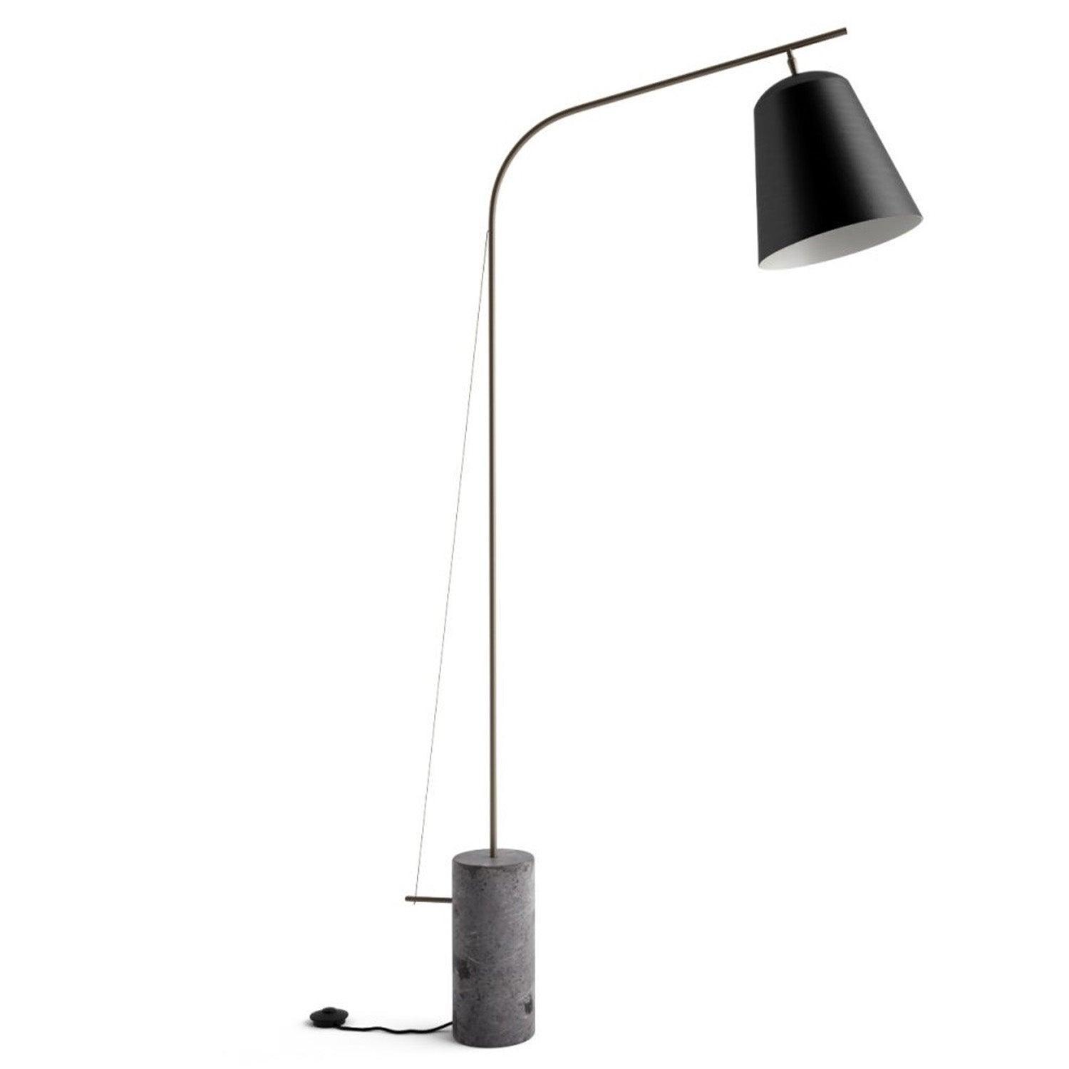 Lampa podłogowa LINE TWO czarny NORR11 Eye on Design