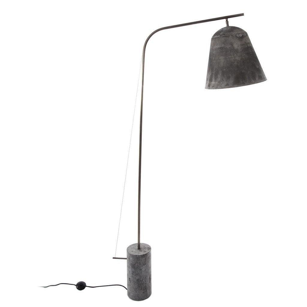 Lampa podłogowa LINE TWO szary marmur NORR11 Eye on Design