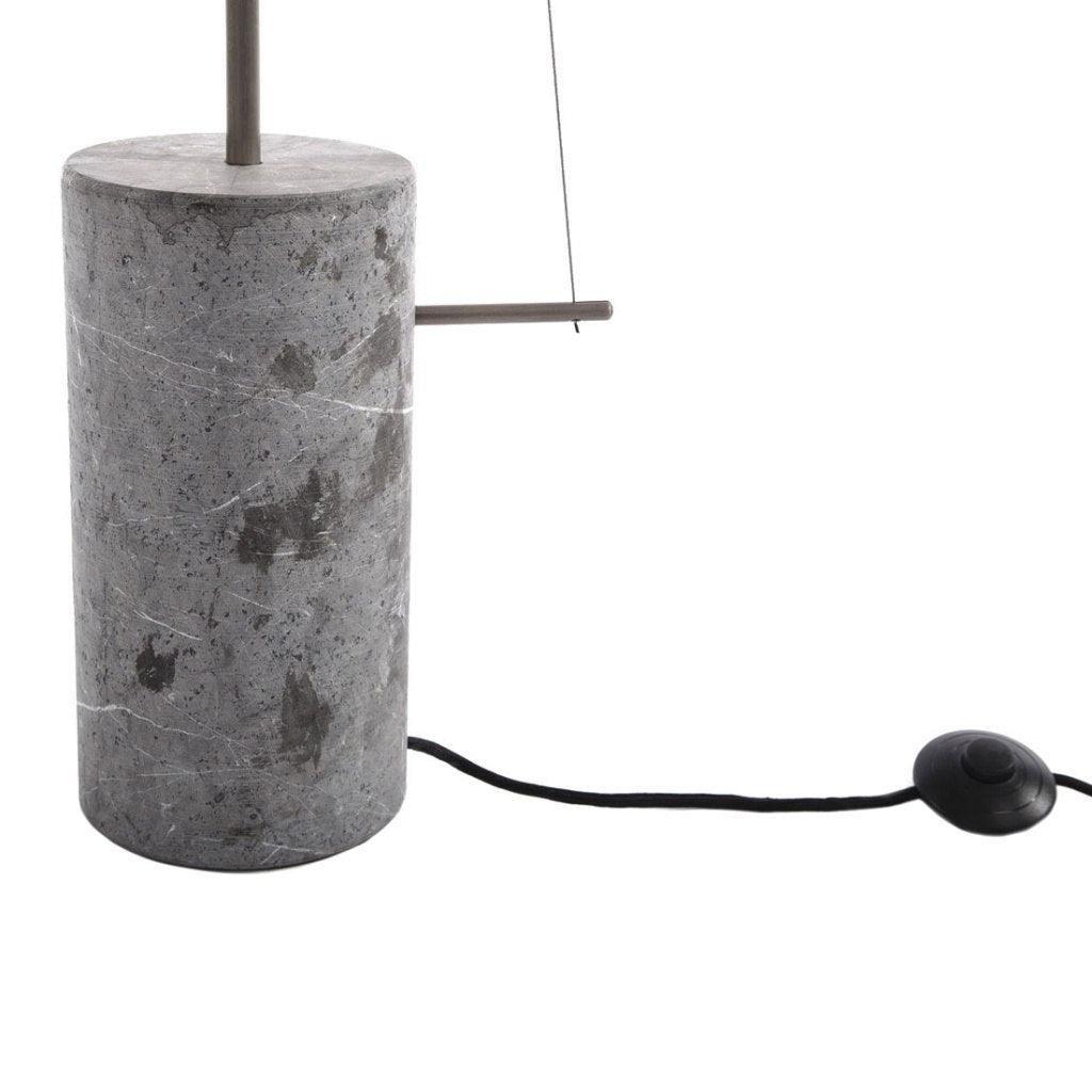 Lampa podłogowa LINE TWO szary marmur NORR11 Eye on Design