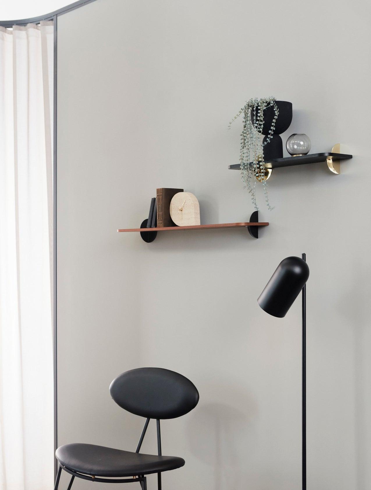 Lampa podłogowa LUCEO czarny AYTM Eye on Design