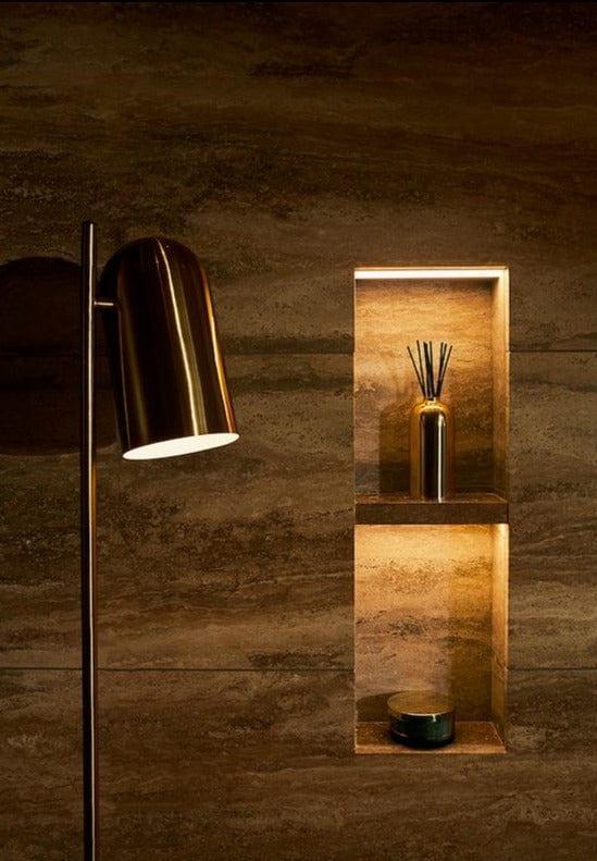 Lampa podłogowa LUCEO złoty AYTM Eye on Design