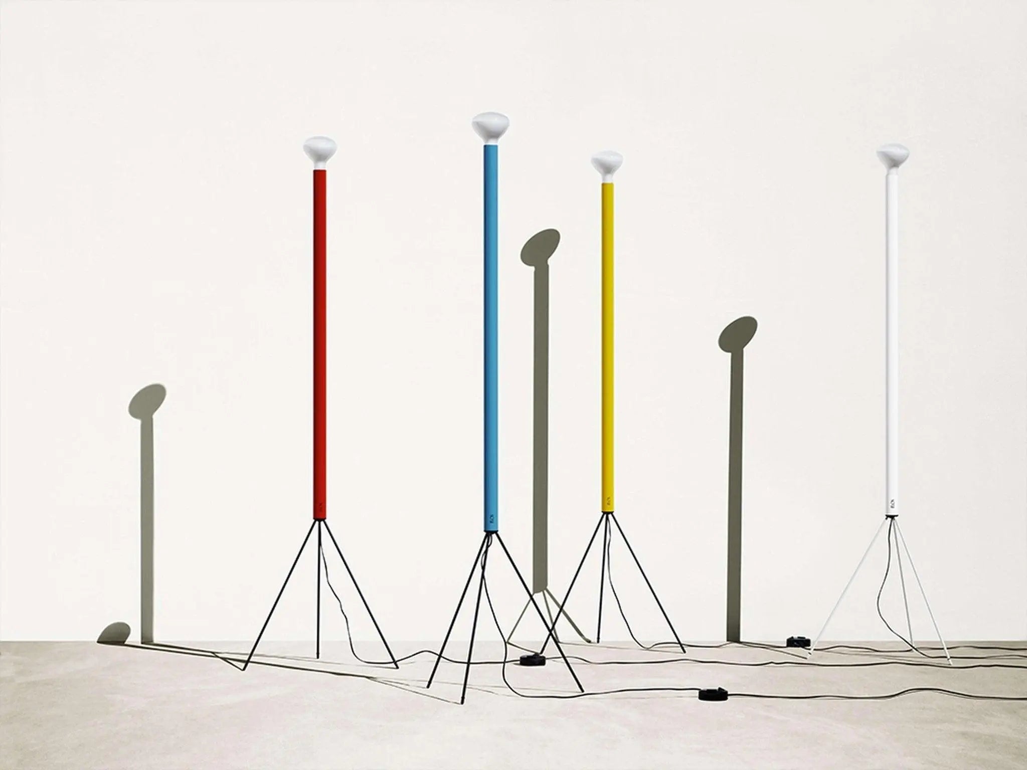 Lampa stojąca LUMINATOR biały – Flos
