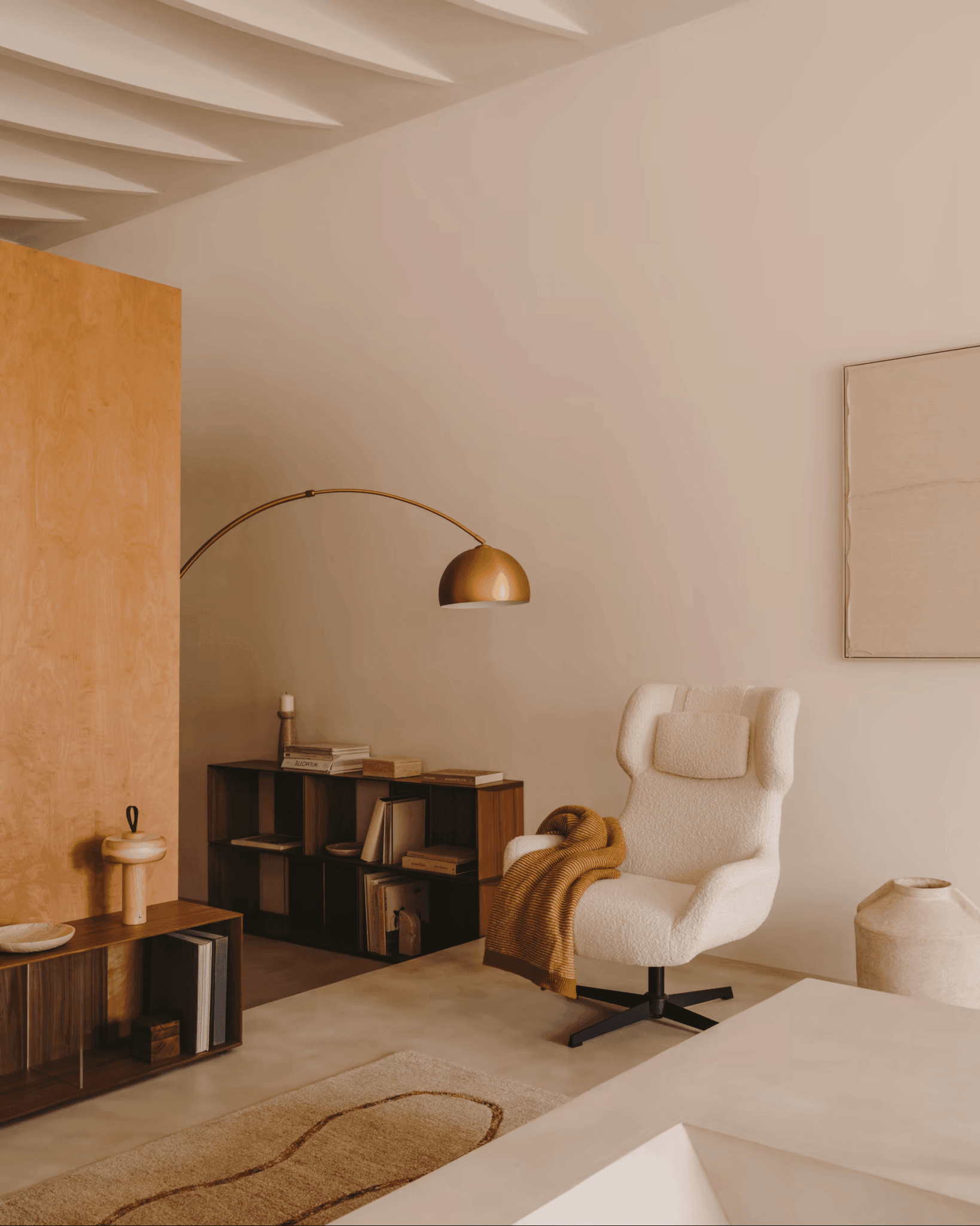 Lampa podłogowa MADALI mosiężny La Forma Eye on Design