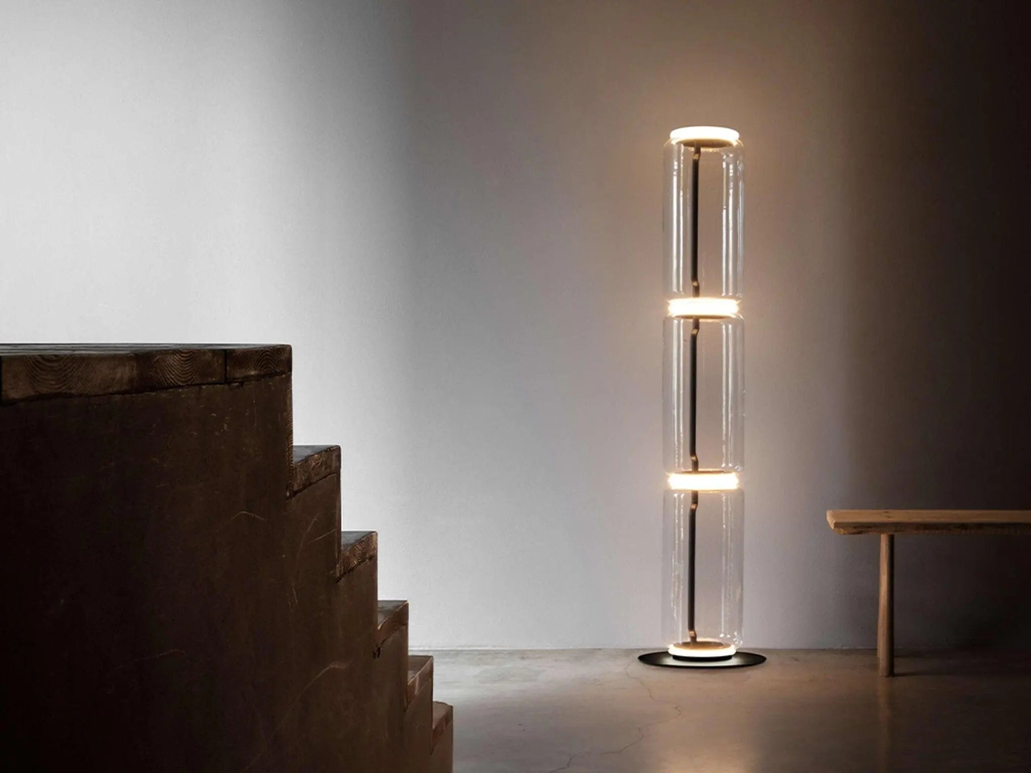 Lampa podłogowa NOCTAMBULE szkło – Flos