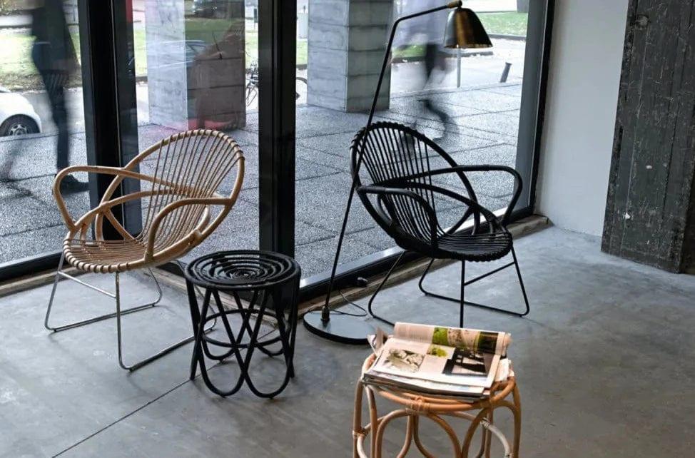 Lampa podłogowa OVAL czarny Pols Potten Eye on Design