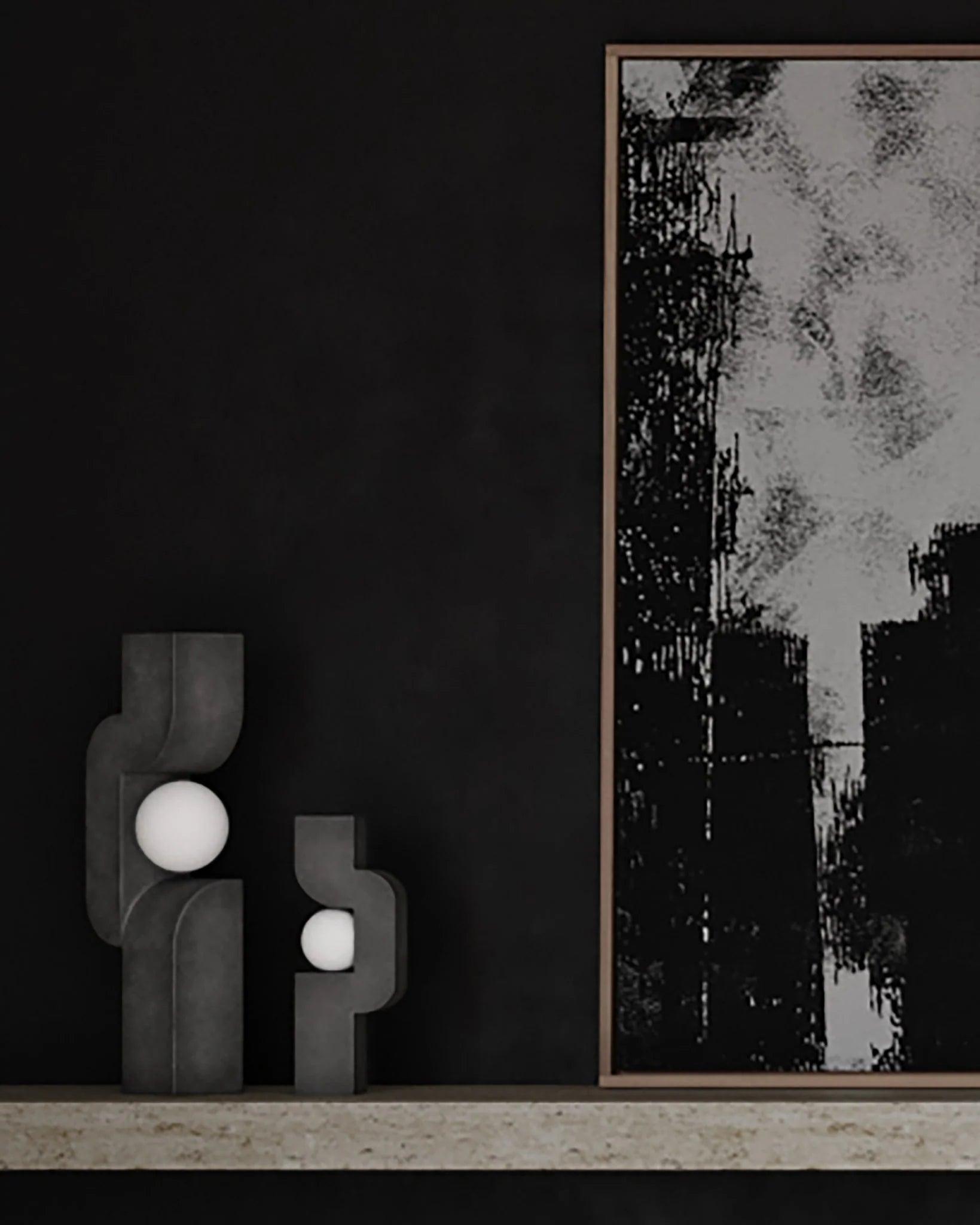 Lampa podłogowa SITTING MAN szary 101 Copenhagen Eye on Design