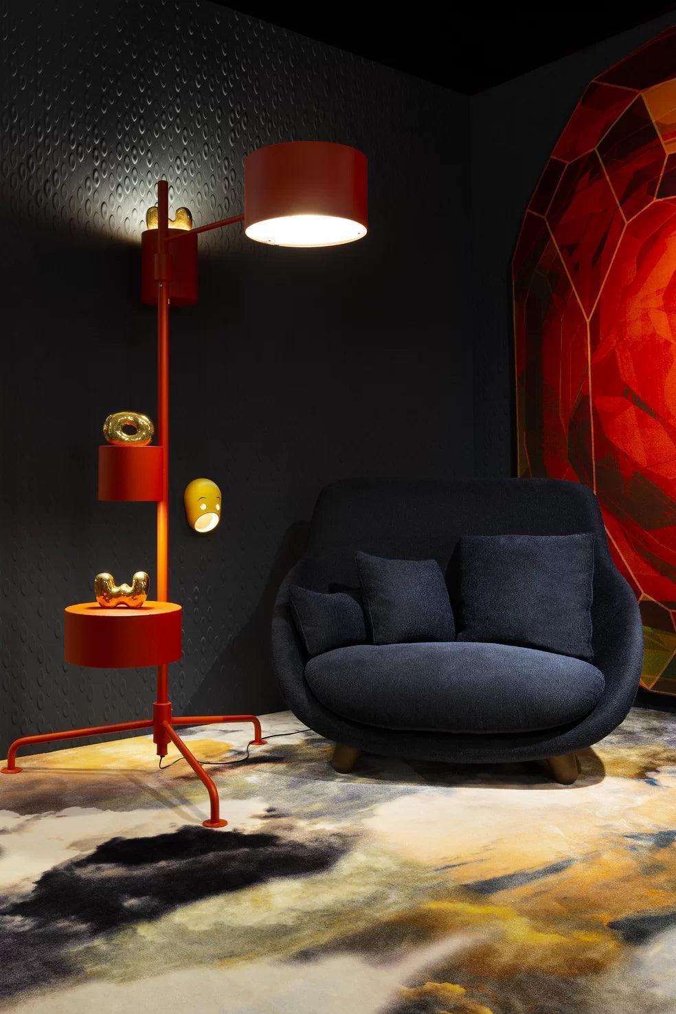 Lampa podłogowa STATISTOCRAT srebrny Moooi Eye on Design