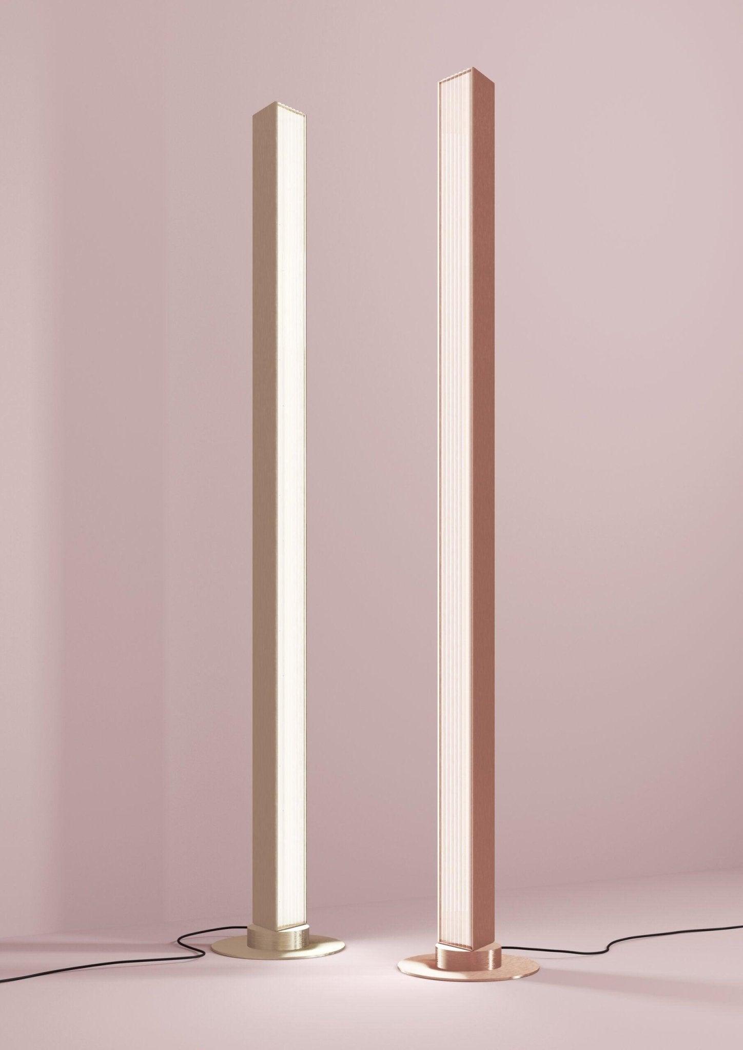 Lampa podłogowa STICK satynowa miedź Contardi Eye on Design