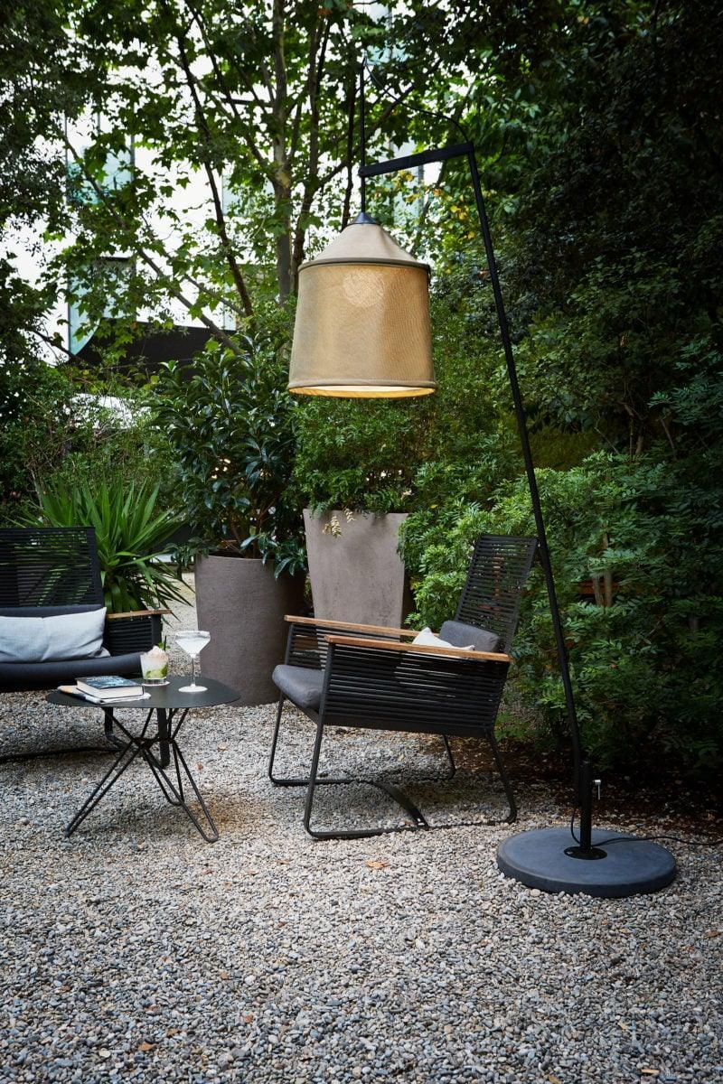 Lampa podłogowa zewnętrzna JAIMA beżowy Marset Eye on Design