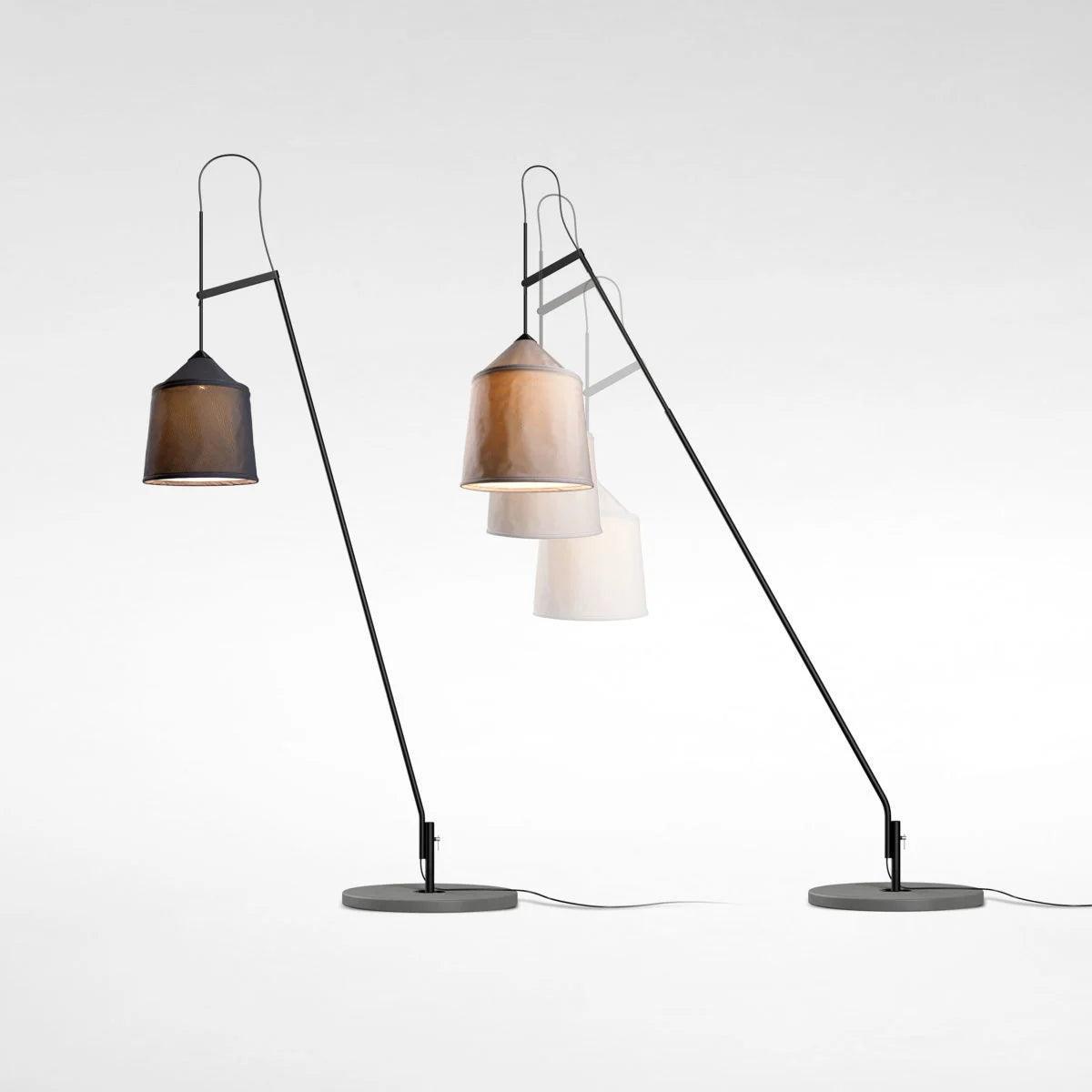 Lampa podłogowa zewnętrzna JAIMA szary Marset Eye on Design