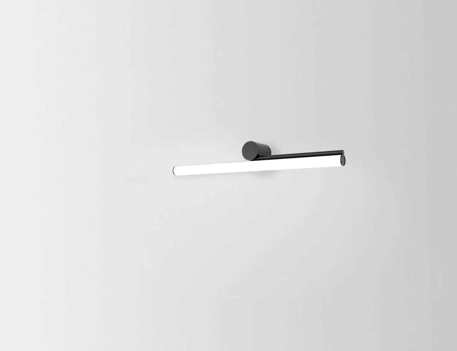 Lampa ścienna AMBROSIA czarny Marset 60 cm - prawostronny 2200 K Eye on Design