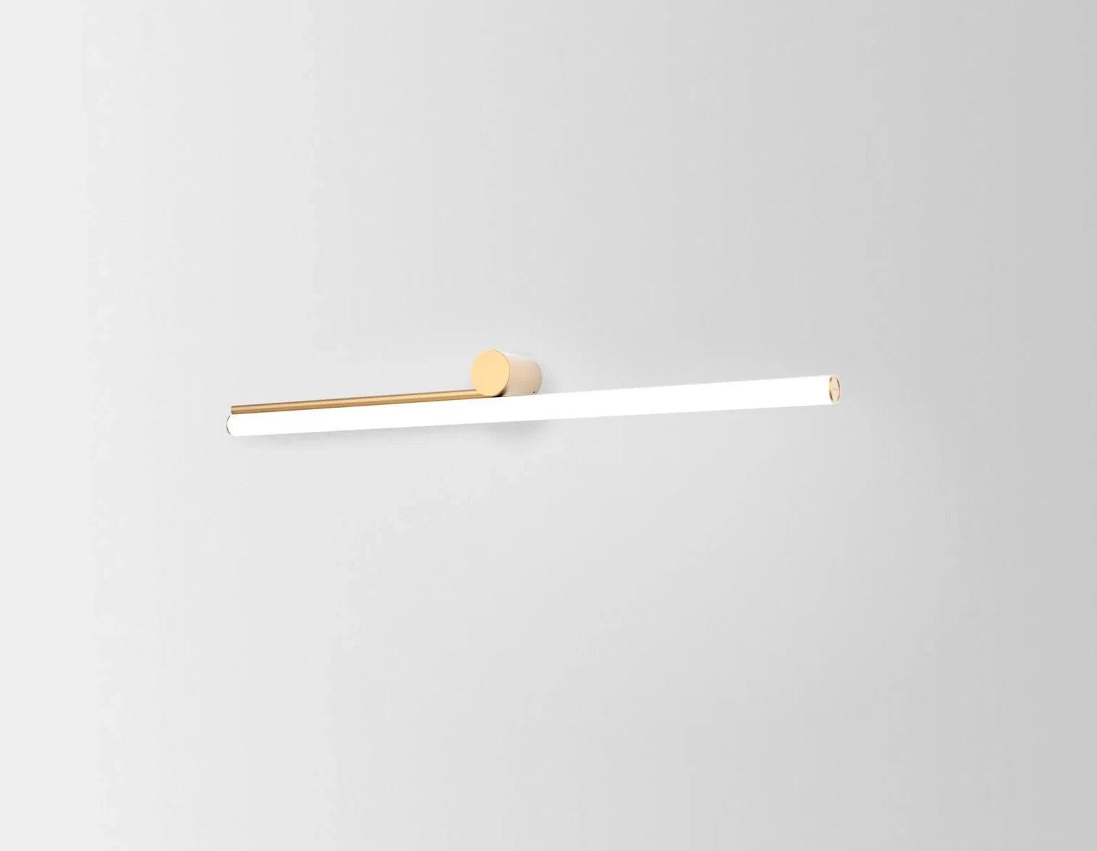 Lampa ścienna AMBROSIA złoty Marset 90 cm - lewostronny 2200 K Eye on Design