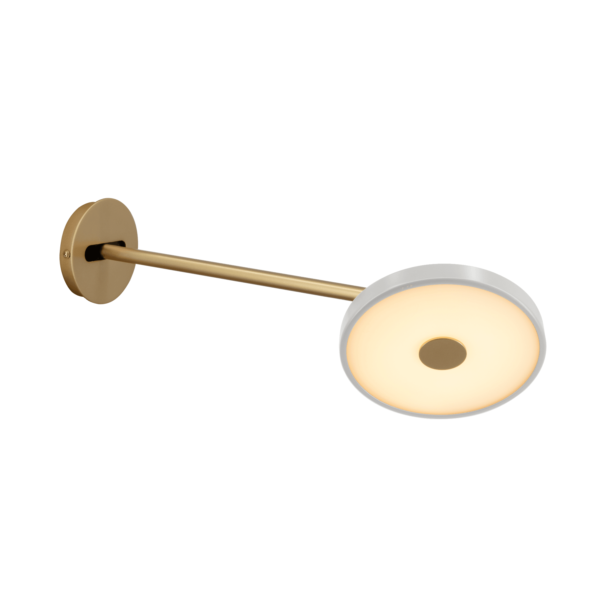 Lampa ścienna ASTERIA WALL jasnoszary ze ściemniaczem