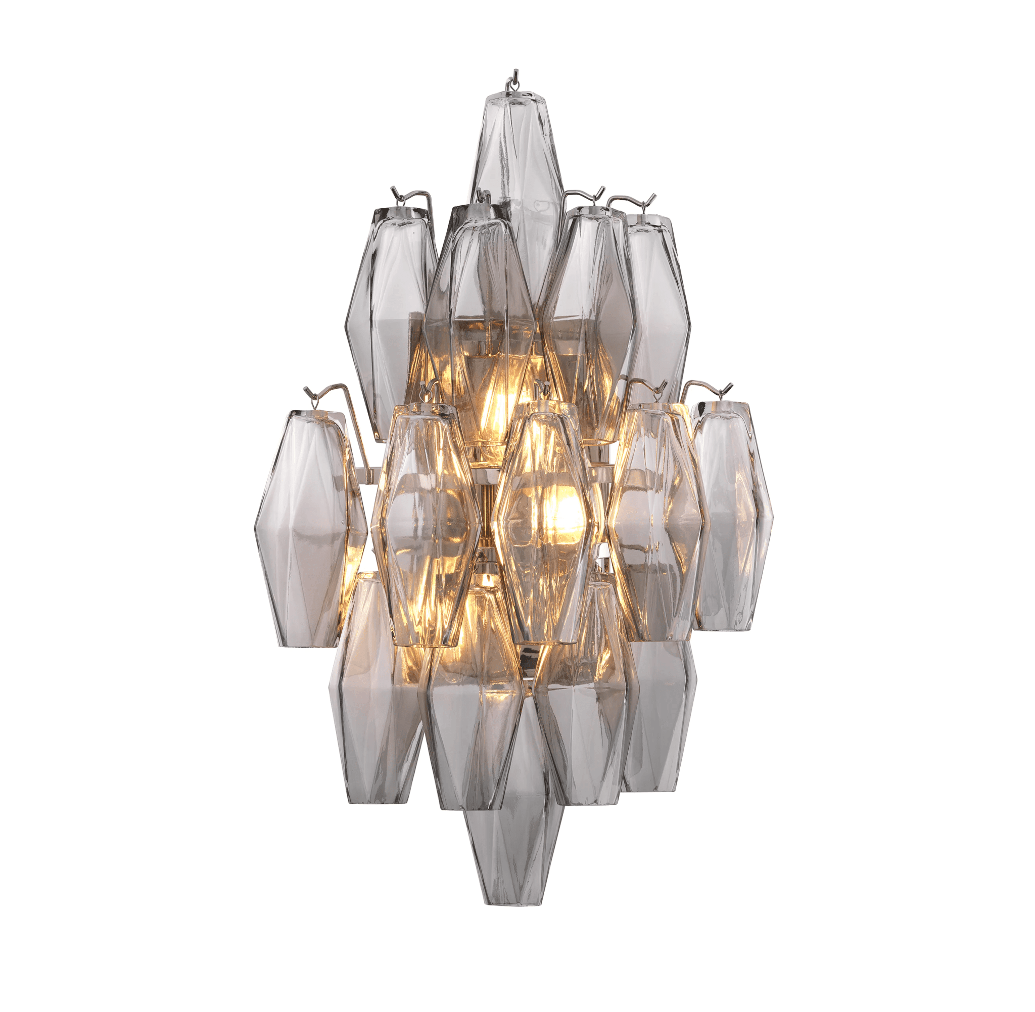 Lampa ścienna BENINI szkło dymione Eichholtz Eye on Design