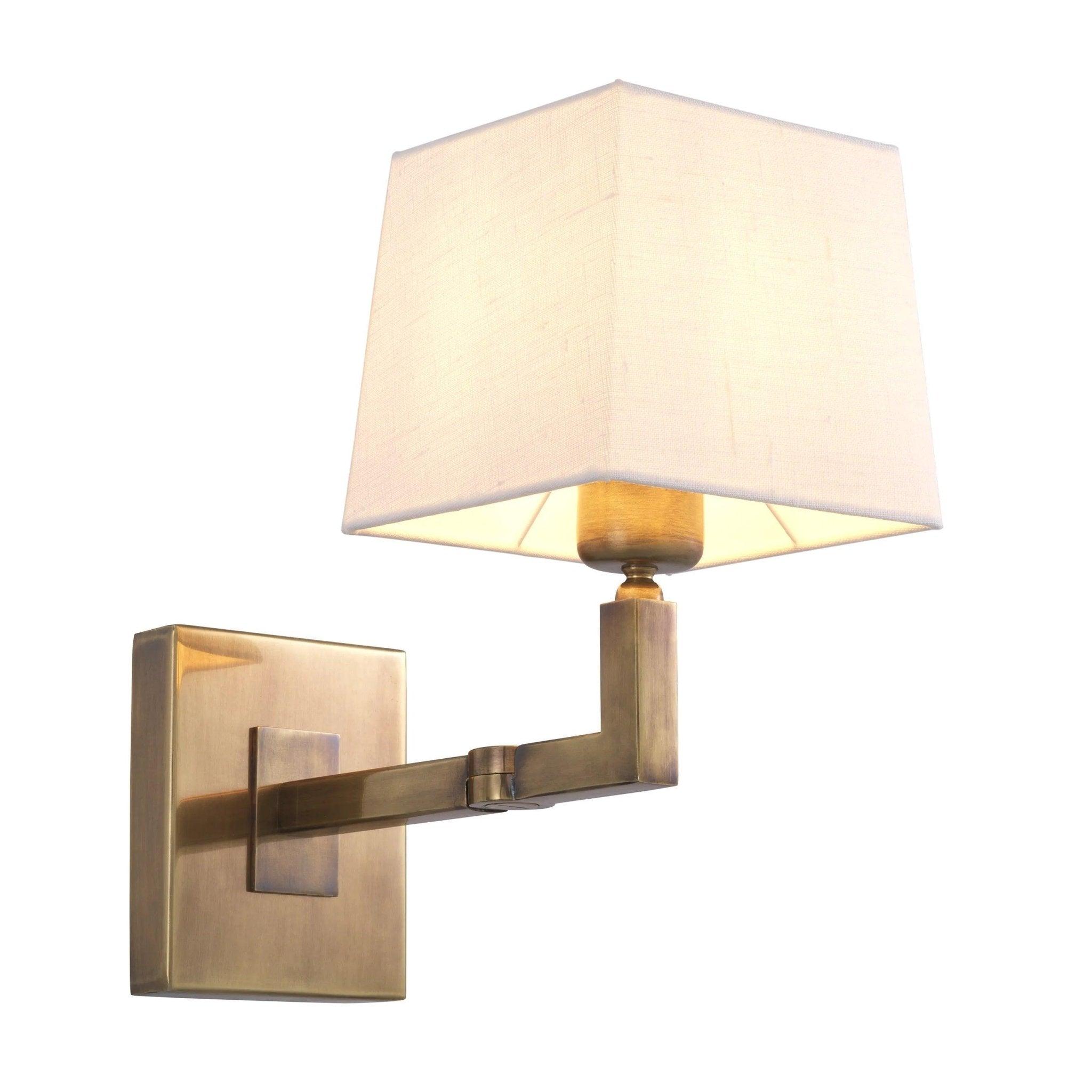 Lampa ścienna CAMBELL mosiężny Eichholtz Eye on Design