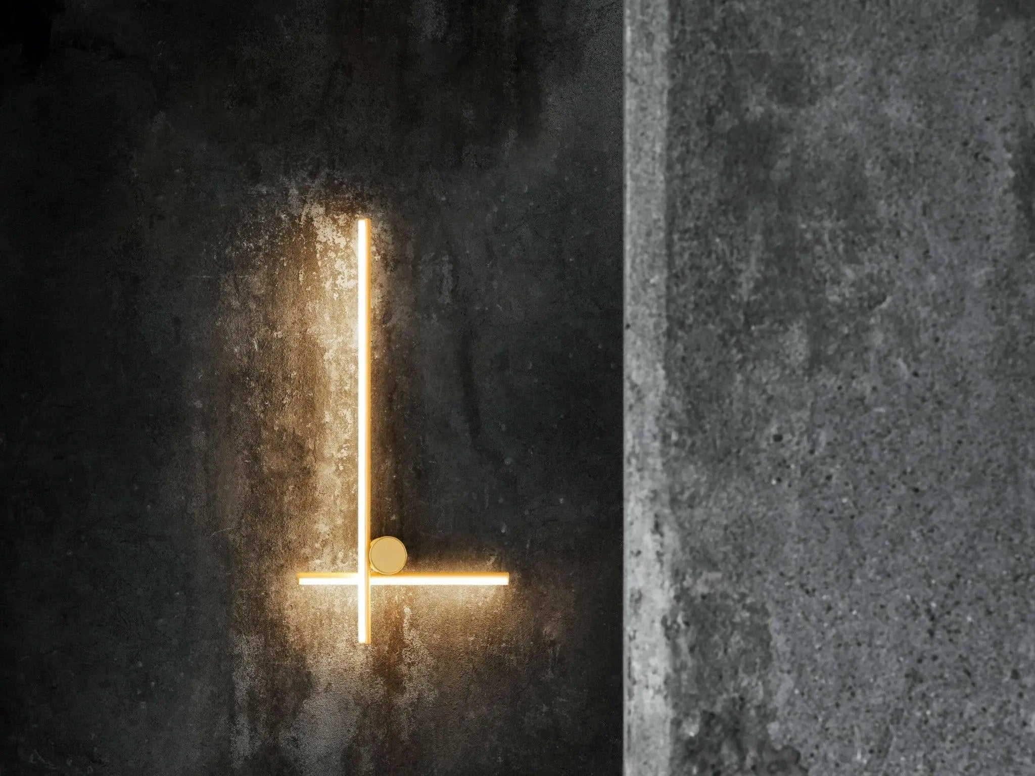 Lampa ścienna COORDINATES 2 szampański, marka Flos
