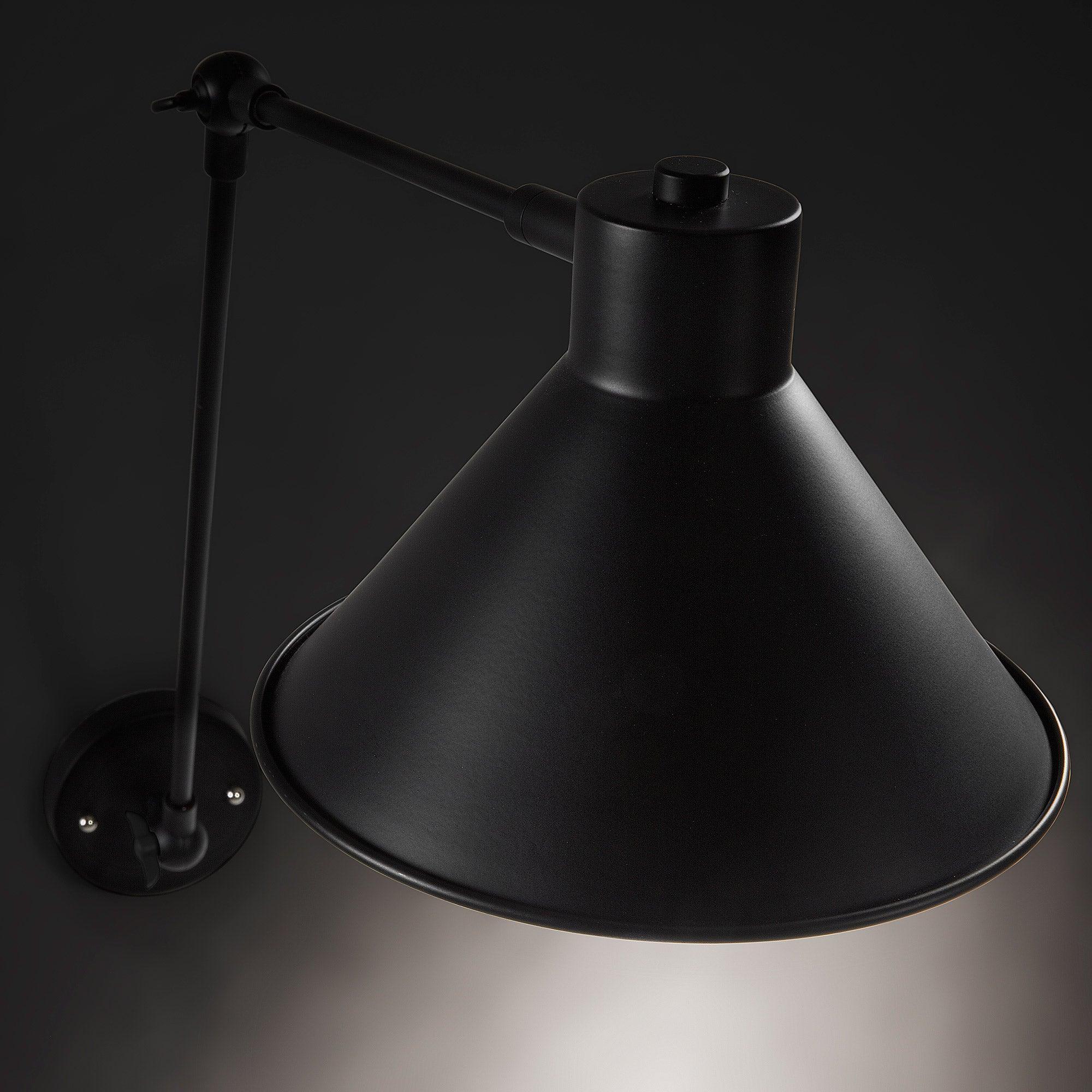 Lampa ścienna DIONE czarny La Forma Eye on Design