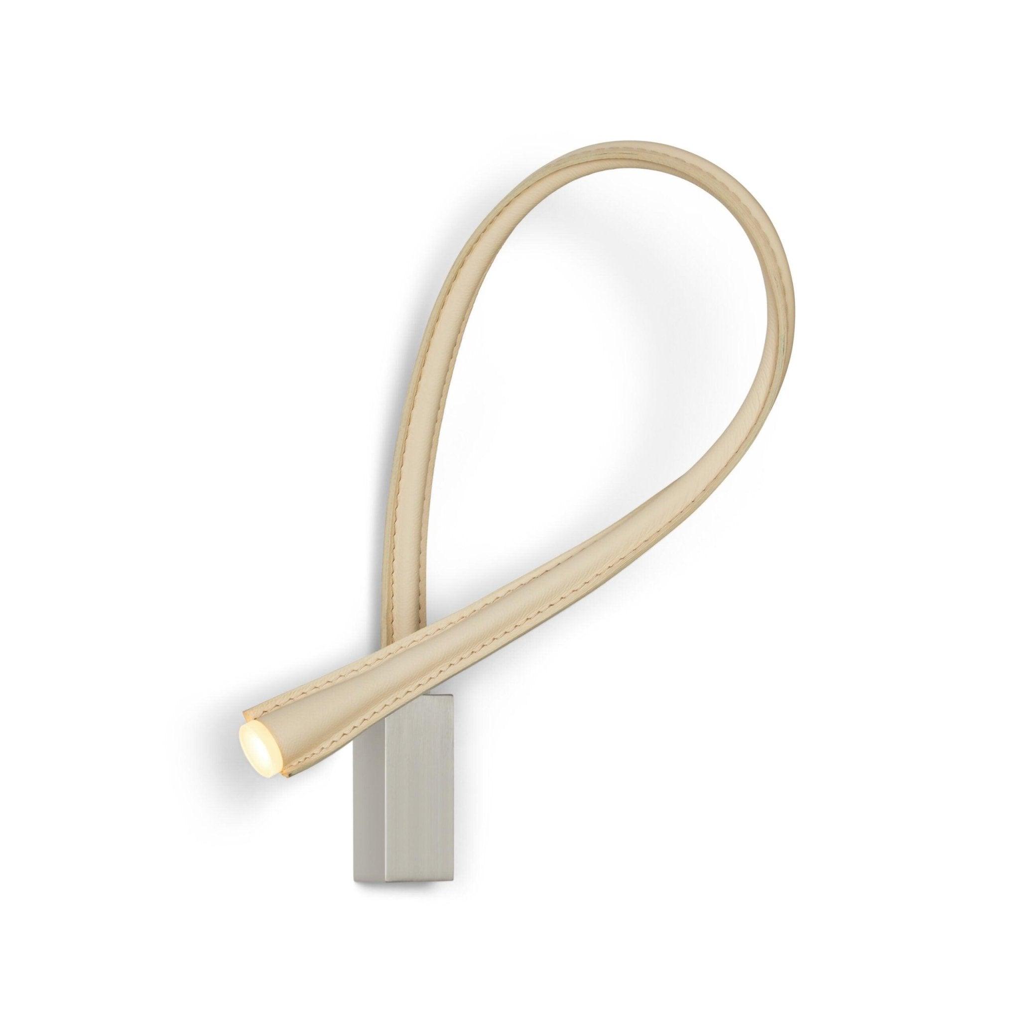 Lampa ścienna FLEXILED jasna skóra Contardi Eye on Design