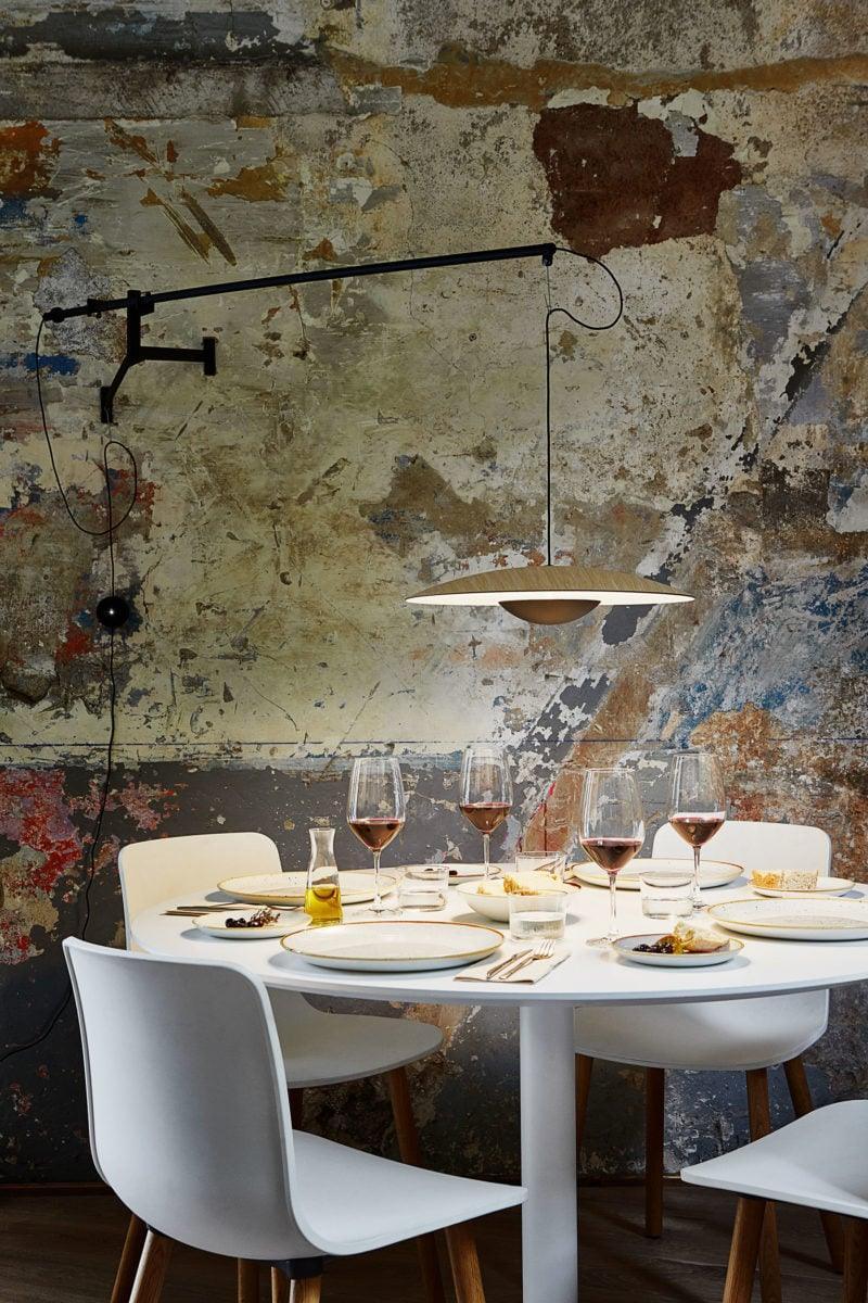 Lampa ścienna GINGER XL ciemnobrązowy Marset Eye on Design