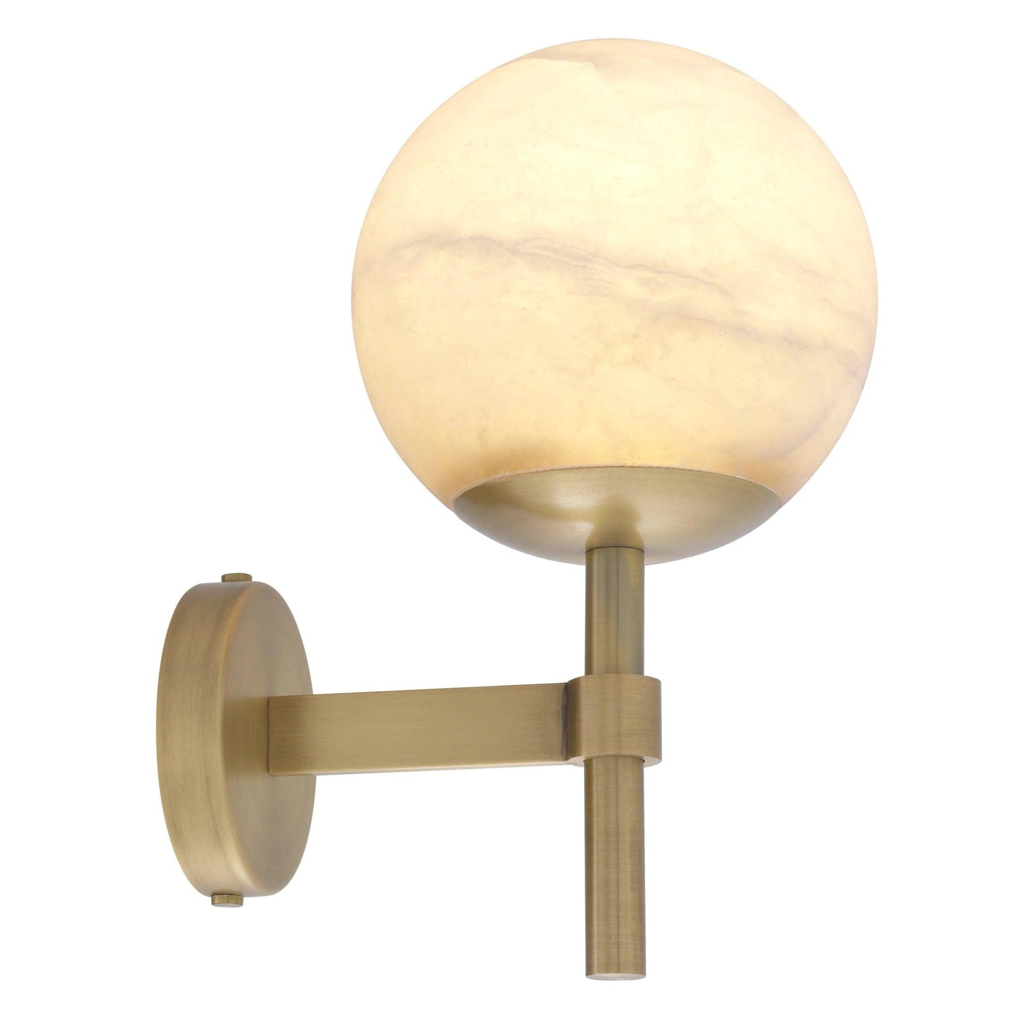 Lampa ścienna JADE mosiężny Eichholtz Eye on Design