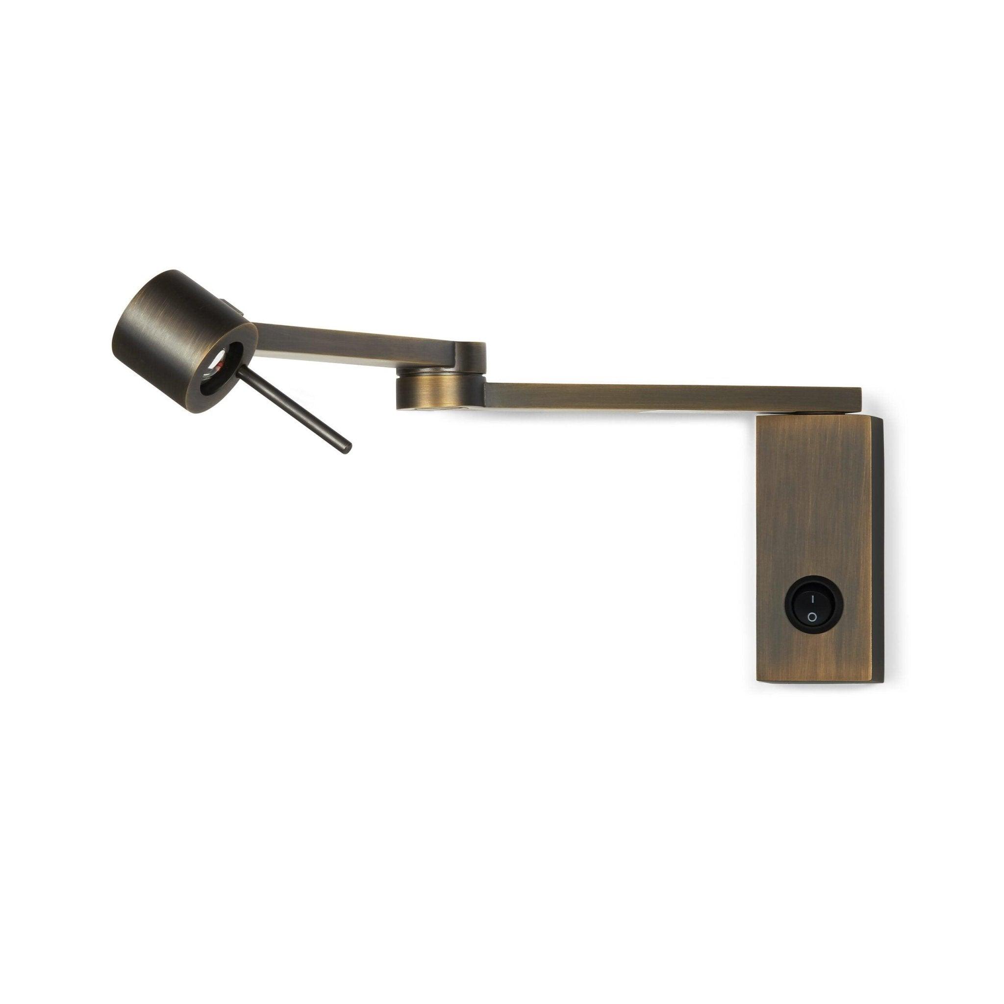 Lampa ścienna MANHATTAN szczotkowany brąz Contardi Eye on Design