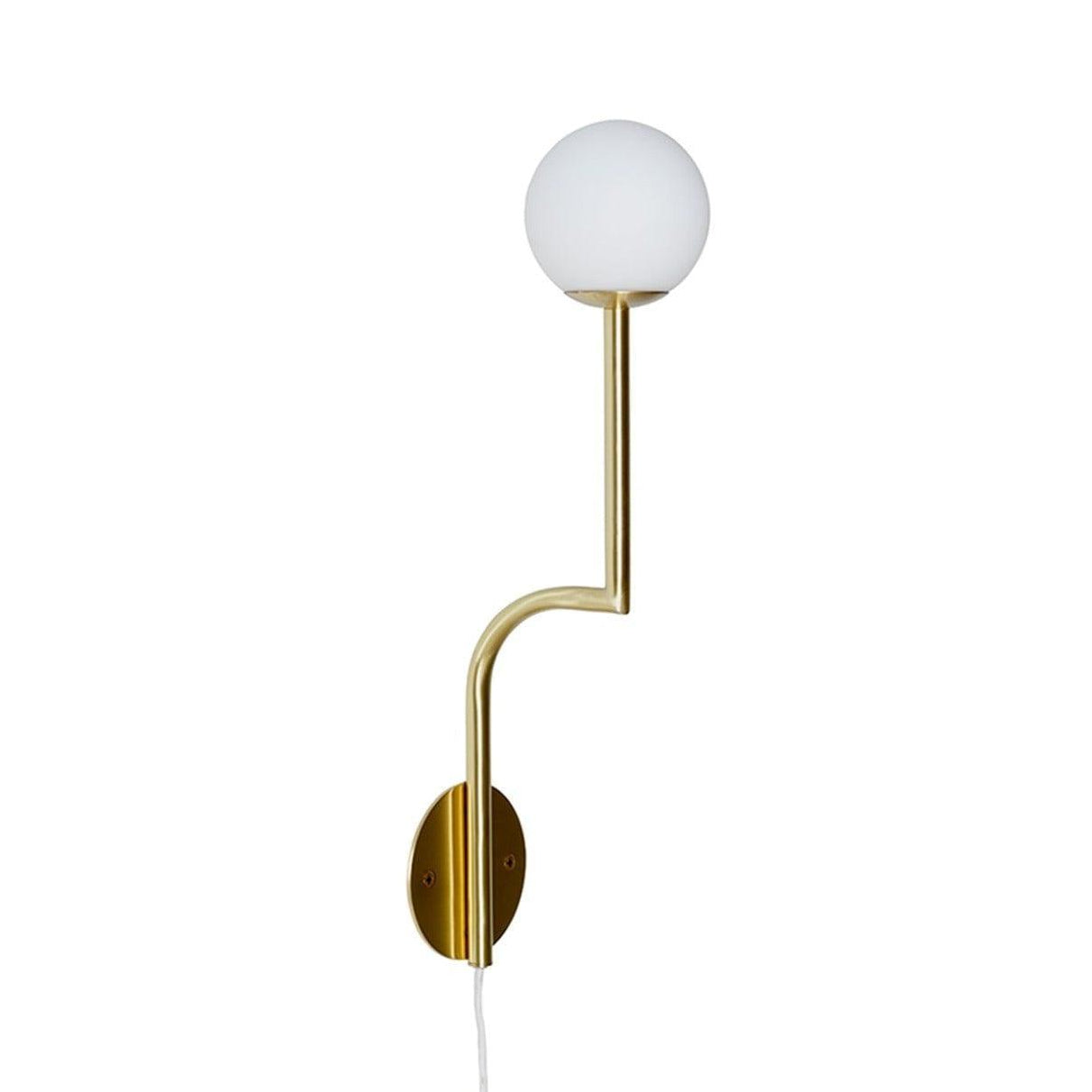 Lampa ścienna MOBIL mosiężny Pholc Kabel Eye on Design