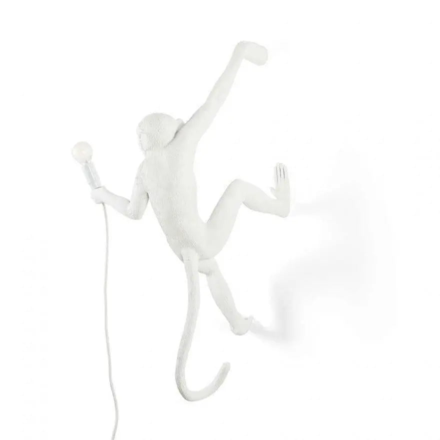 Lampa ścienna MONKEY HANGING - RIGHT biały – Seletti