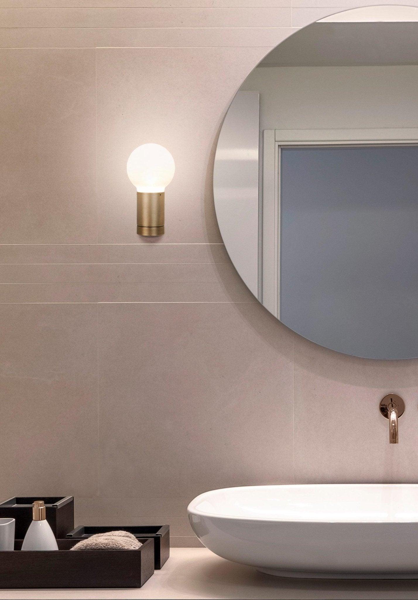 Lampa ścienna SOLITARIO czarny Contardi Eye on Design