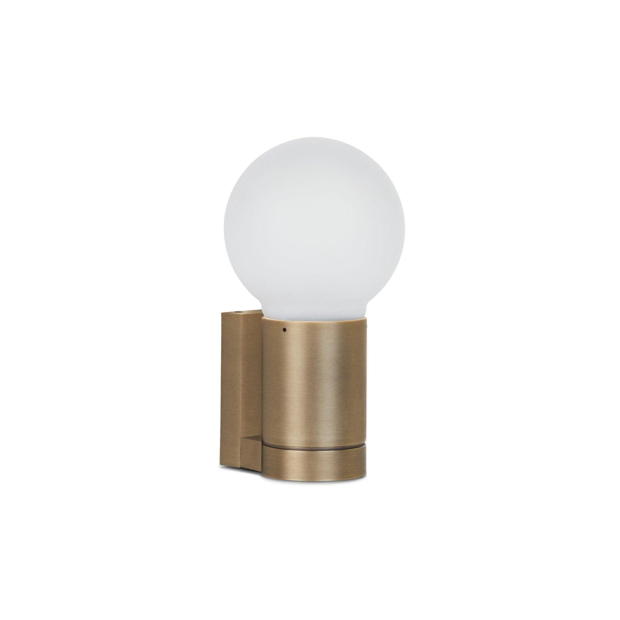 Lampa ścienna SOLITARIO satynowy brąz Contardi Eye on Design