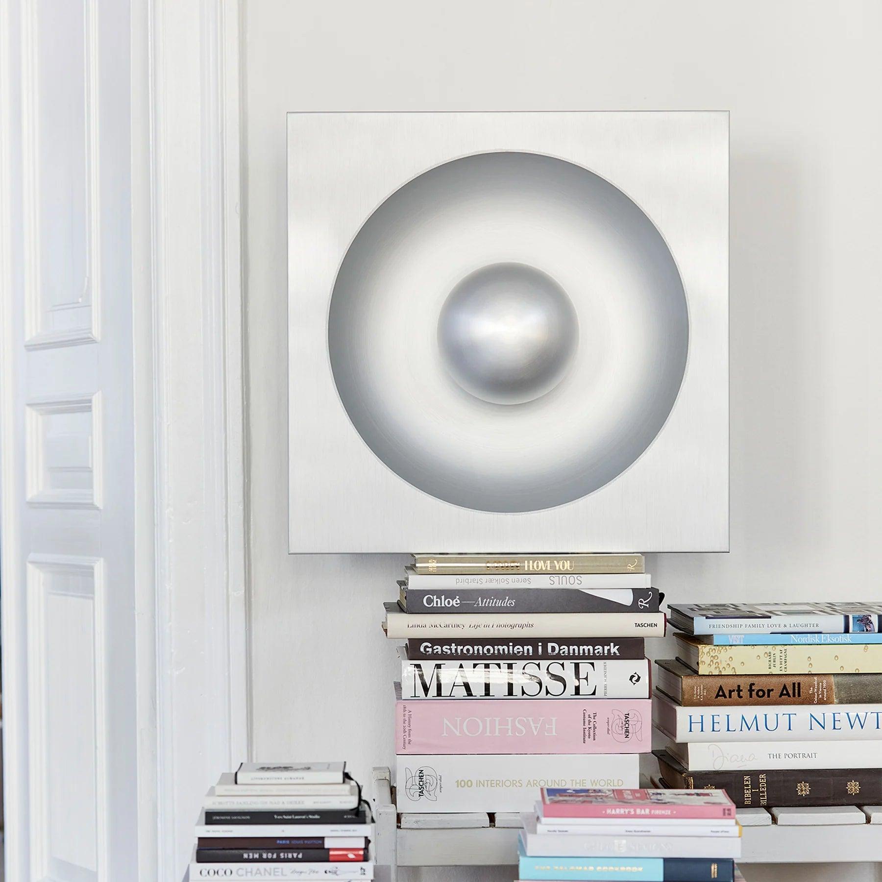 Lampa ścienna SPIEGEL szczotkowane aluminium Verpan Eye on Design