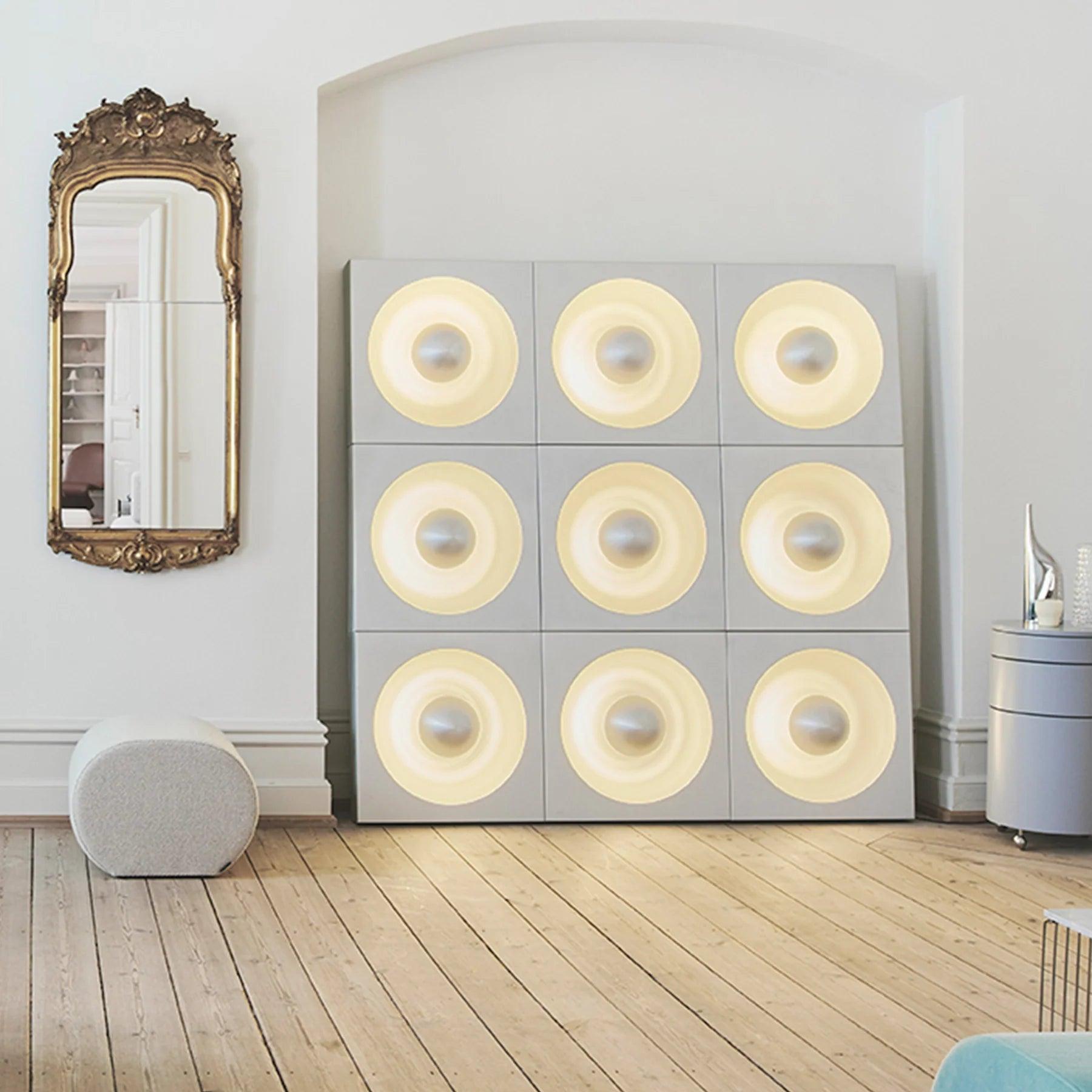 Lampa ścienna SPIEGEL szczotkowane aluminium Verpan Eye on Design