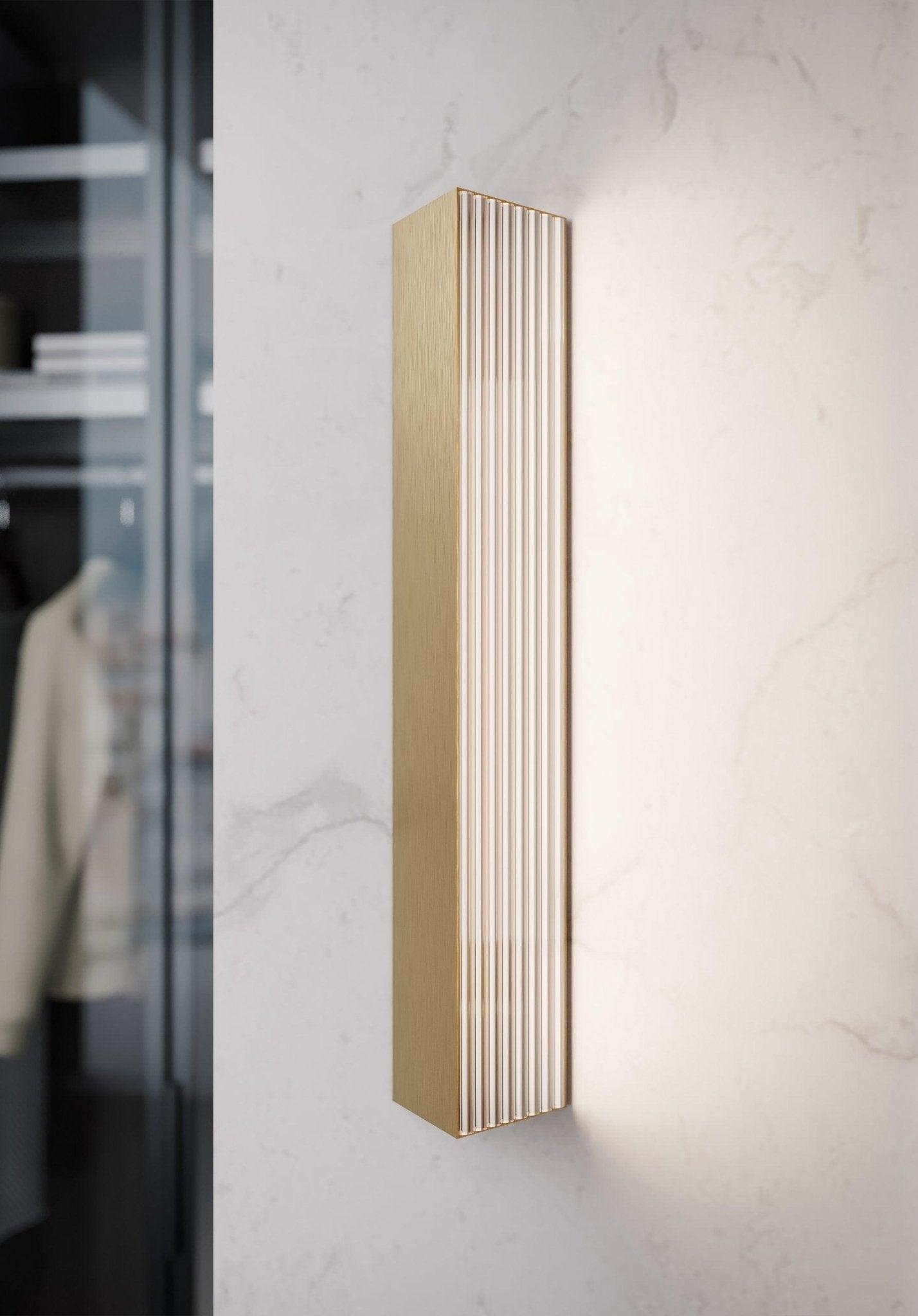 Lampa ścienna STICK satynowy złoty Contardi Eye on Design