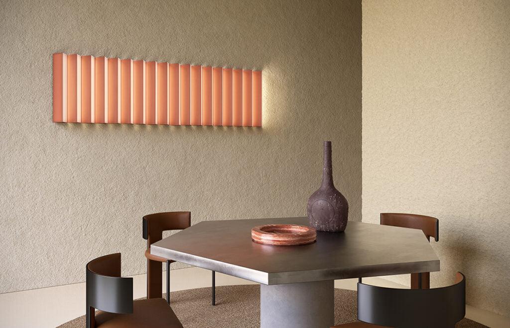 Lampa ścienna STICK TRIO satynowy złoty Contardi Eye on Design