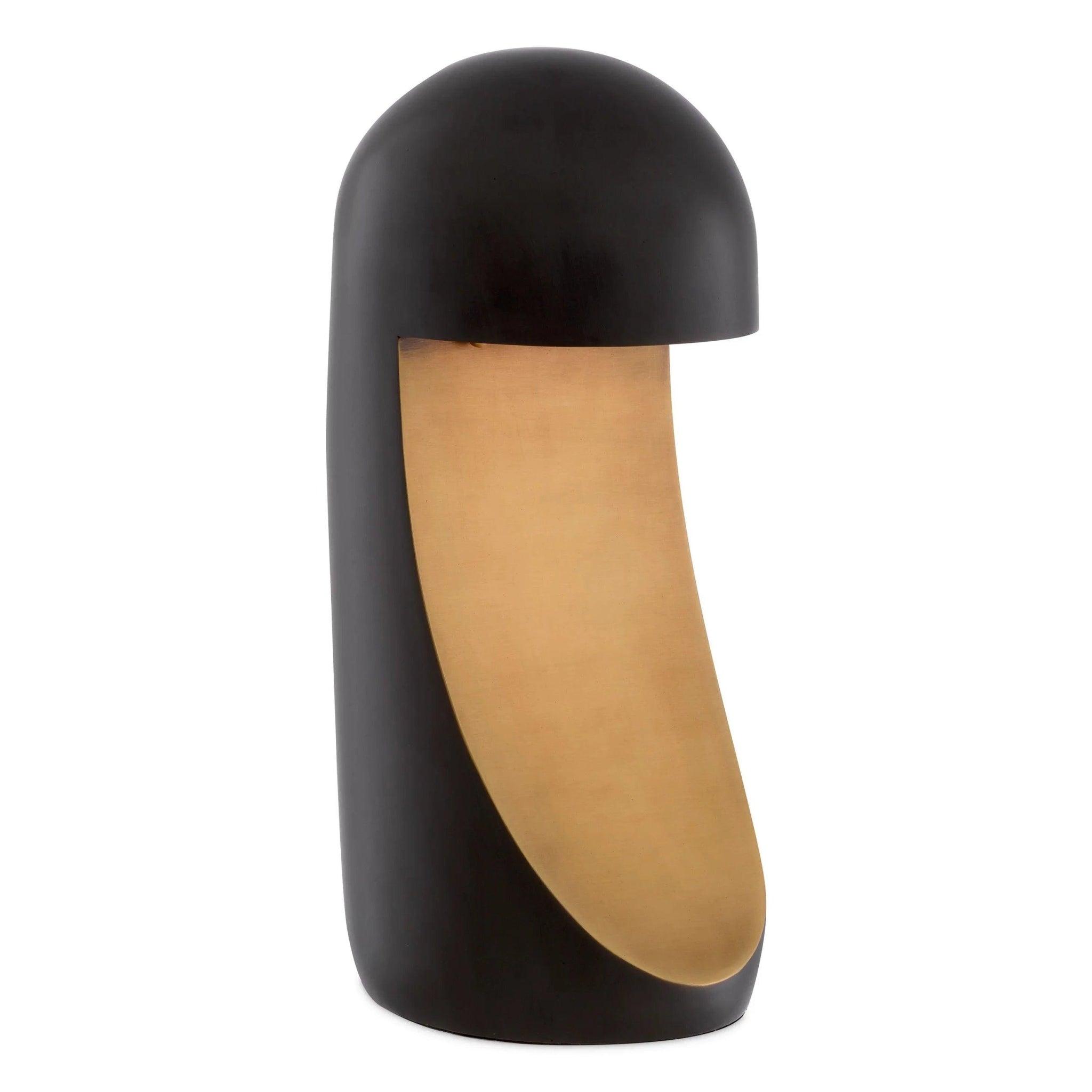 Lampa stołowa ARION brązowy z mosiężnym wykończeniem Eichholtz Eye on Design