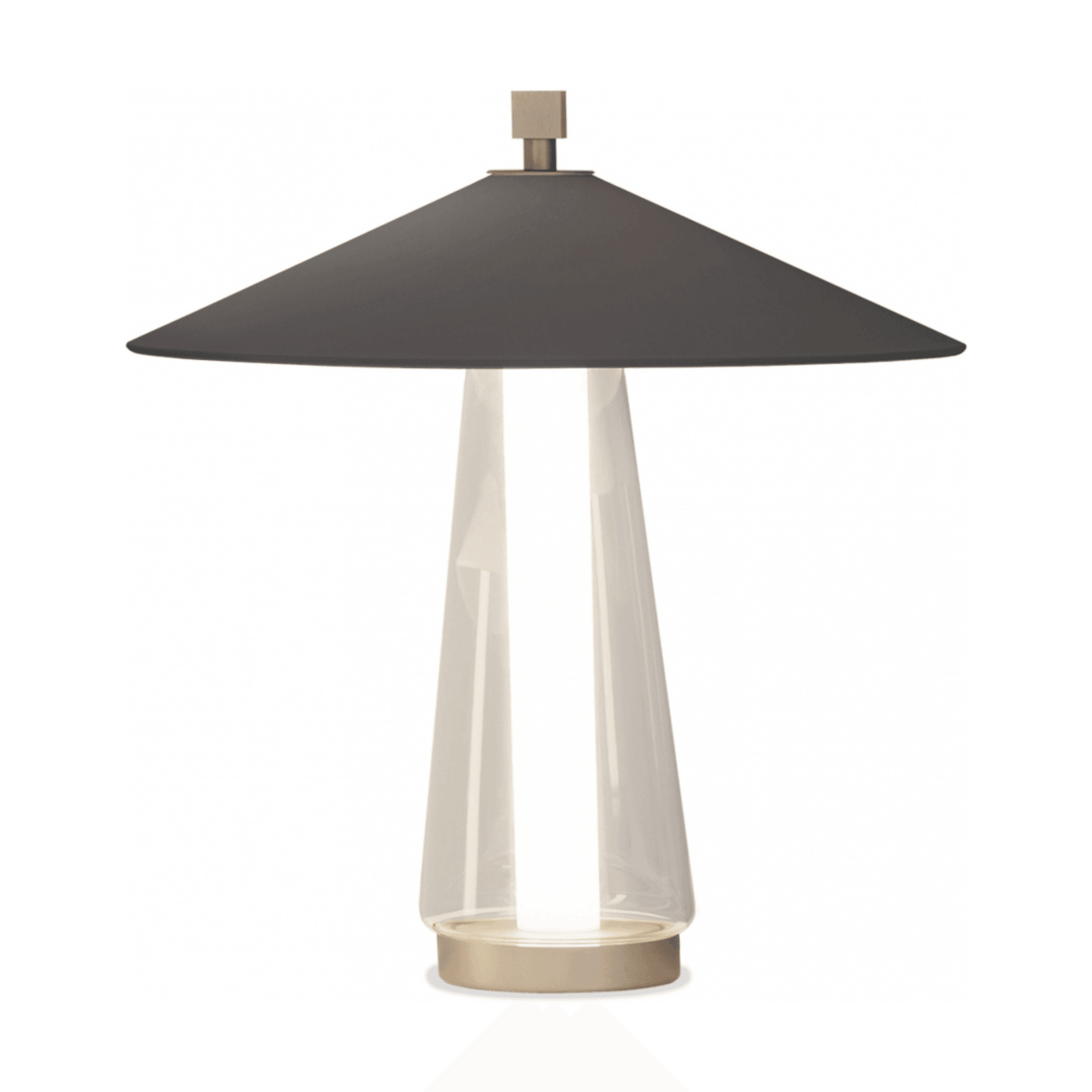 Lampa stołowa ASIA antracytowy – szkło, Contardi