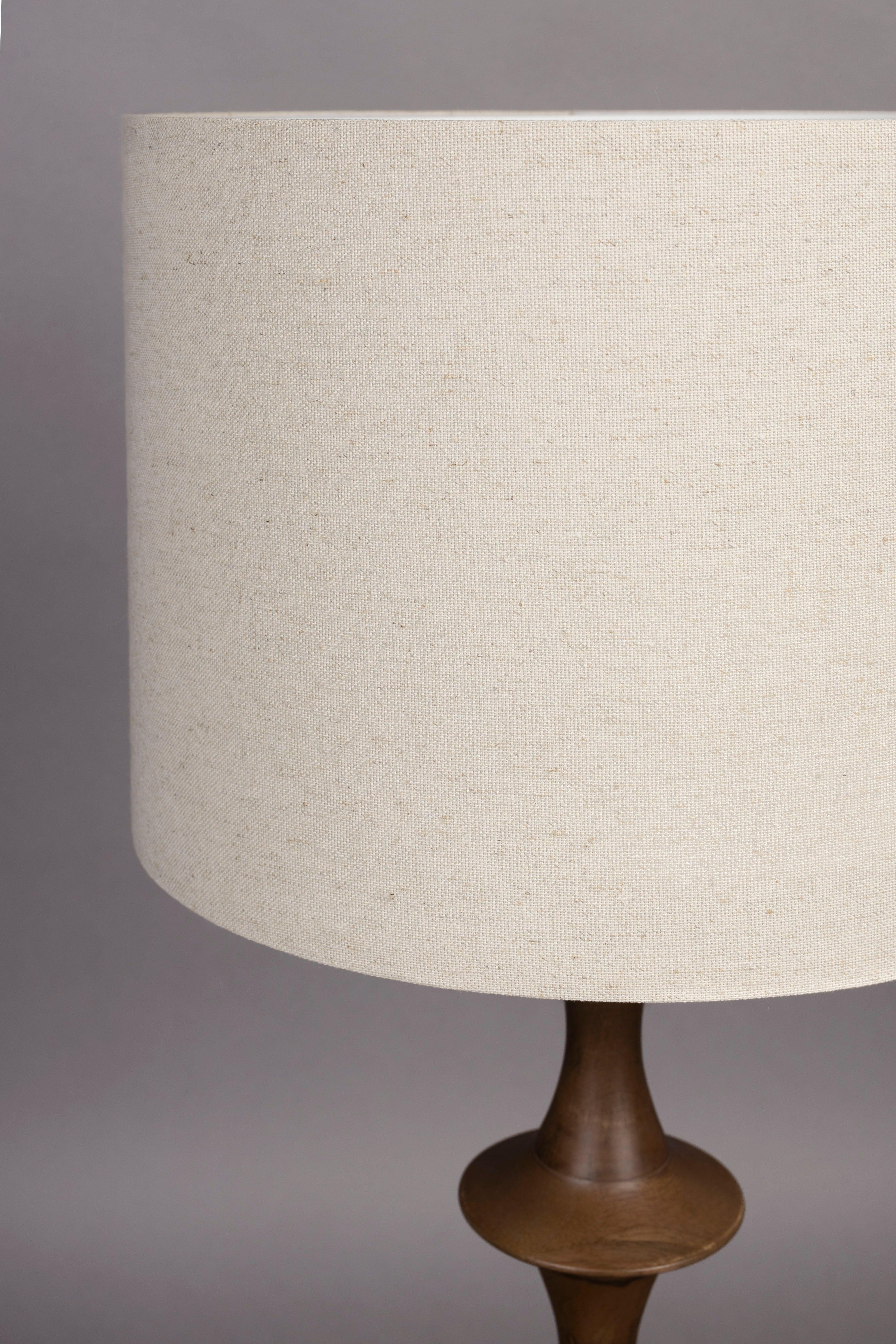 Cath Table Lamp Walnut Dutchbone Eye on Design