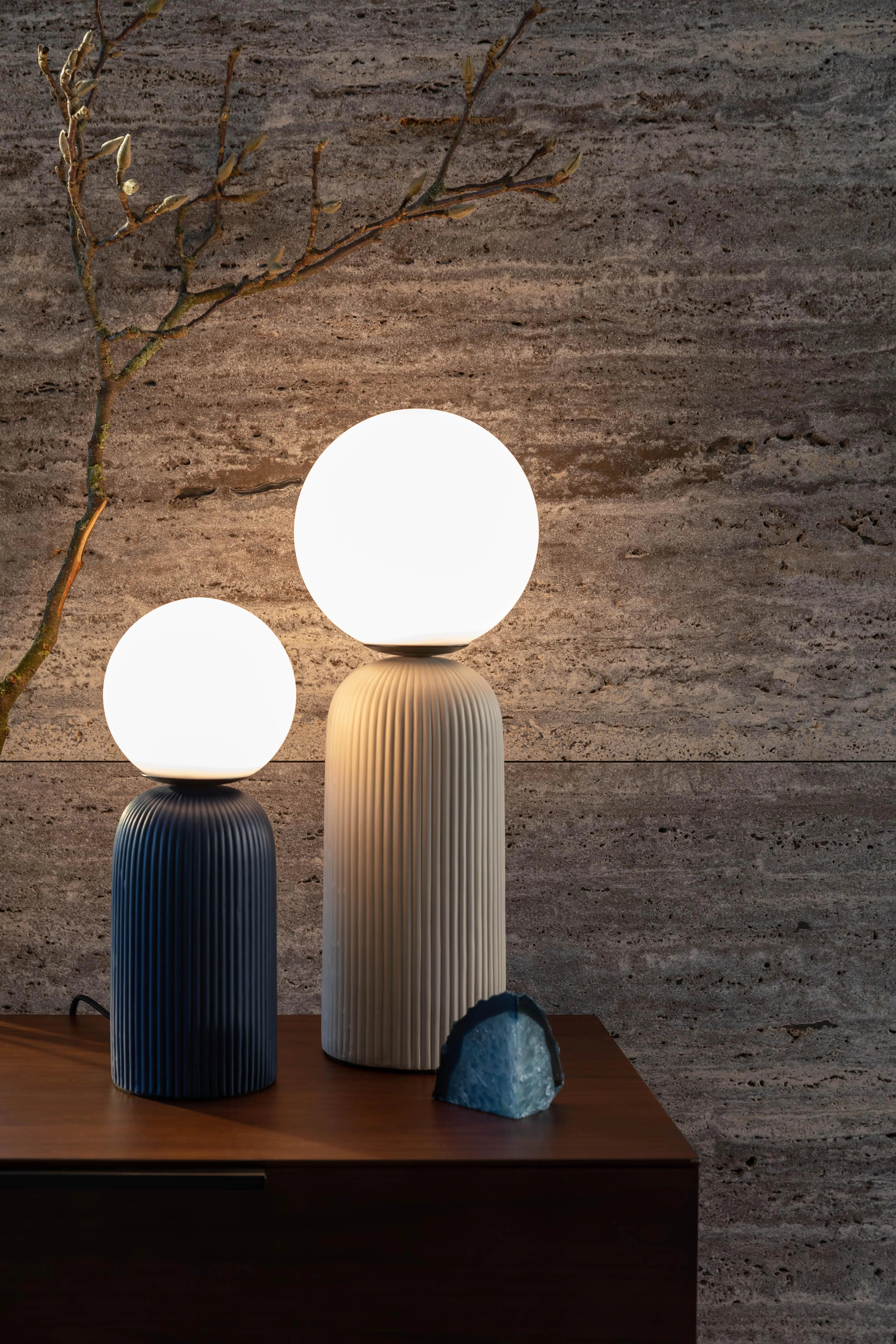 Dash Table Lamp S Royal Blue Zuiver Eye on Design