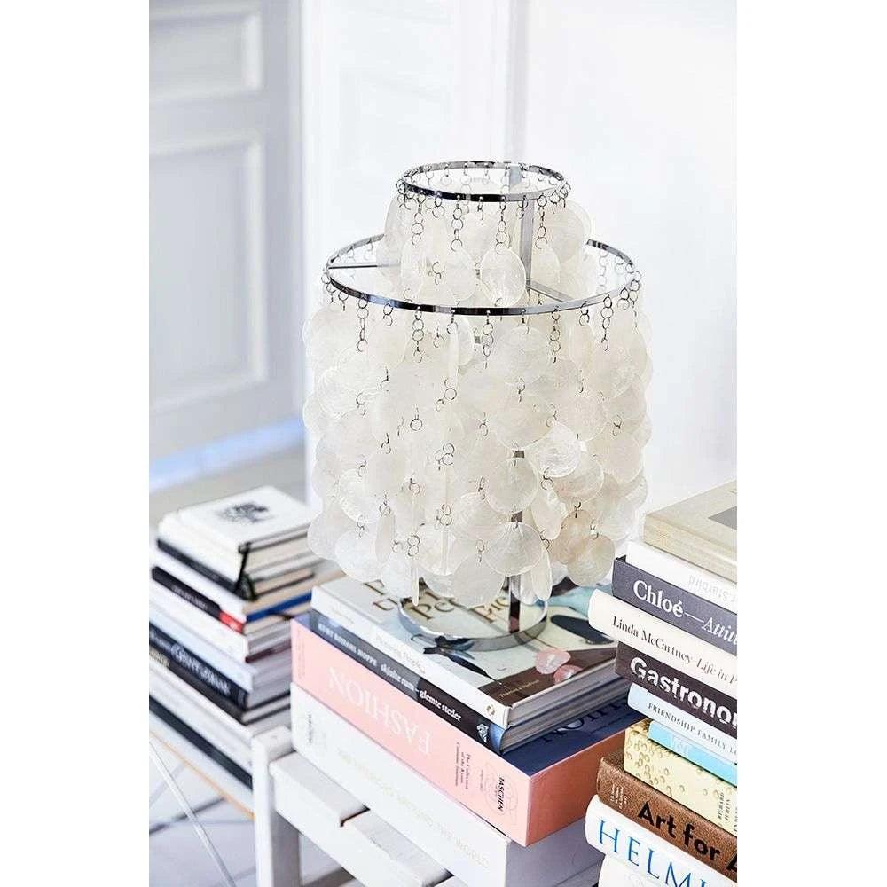 Lampa stołowa FUN 1TM masa perłowa Verpan Eye on Design