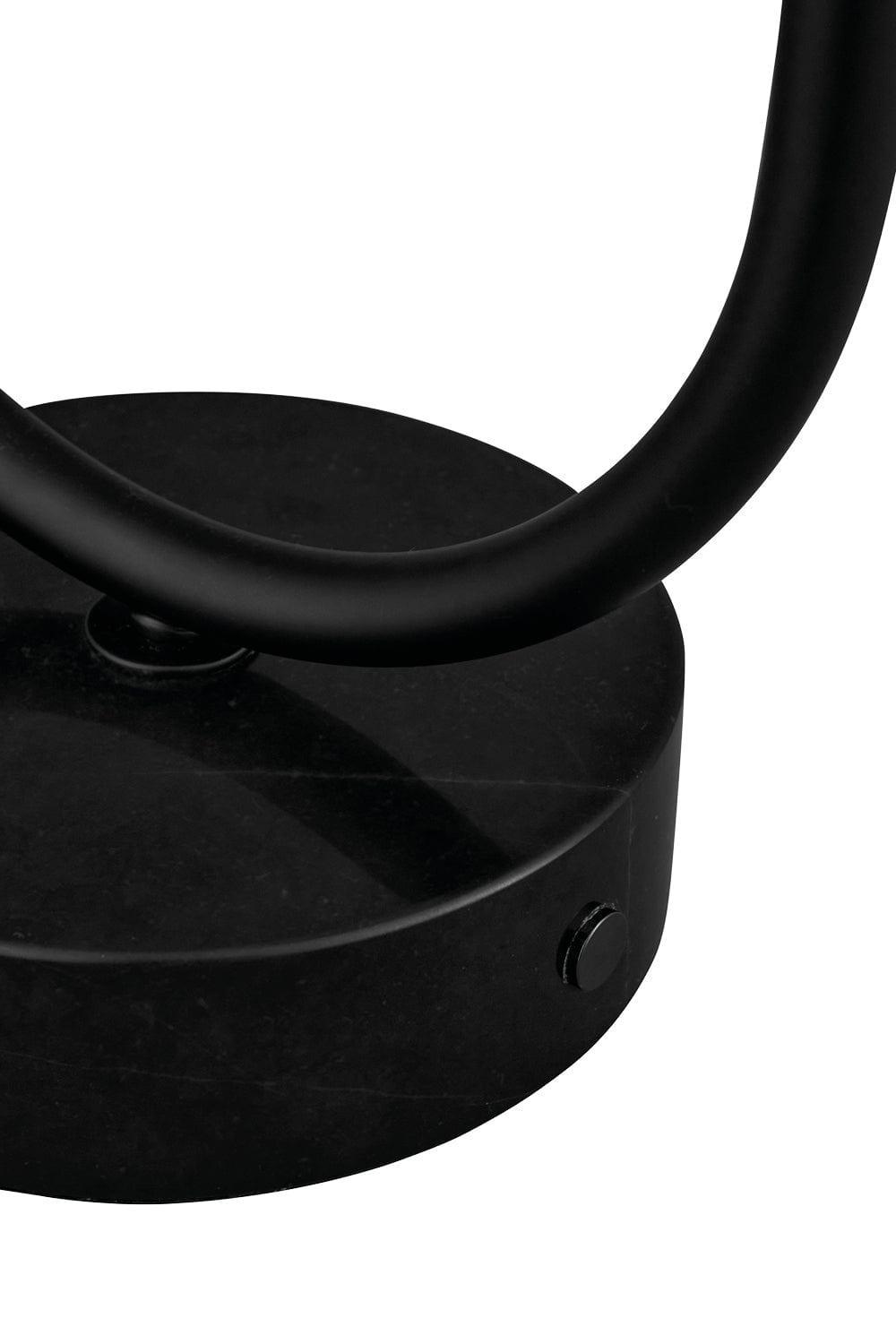 Lampa stołowa GRASIL czarny marmur AYTM Eye on Design