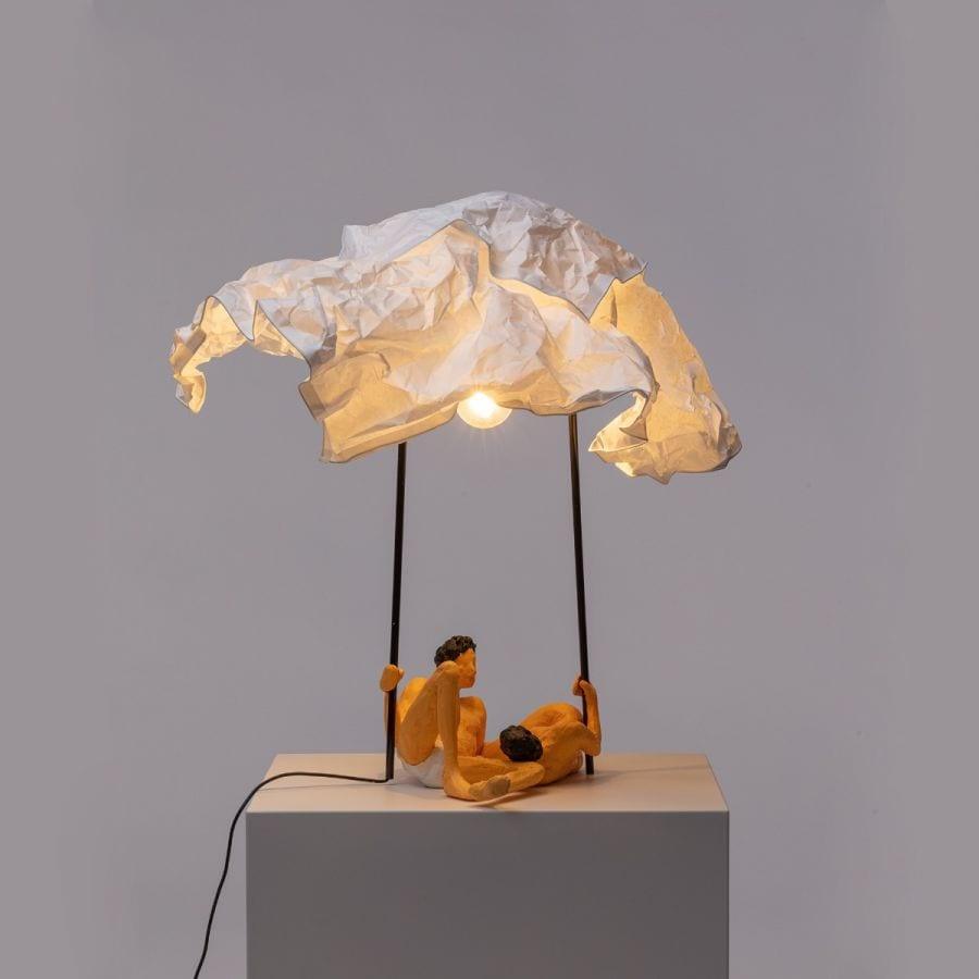 Lampa stołowa LOVE IS A VERB - LEA & TONI Seletti Eye on Design