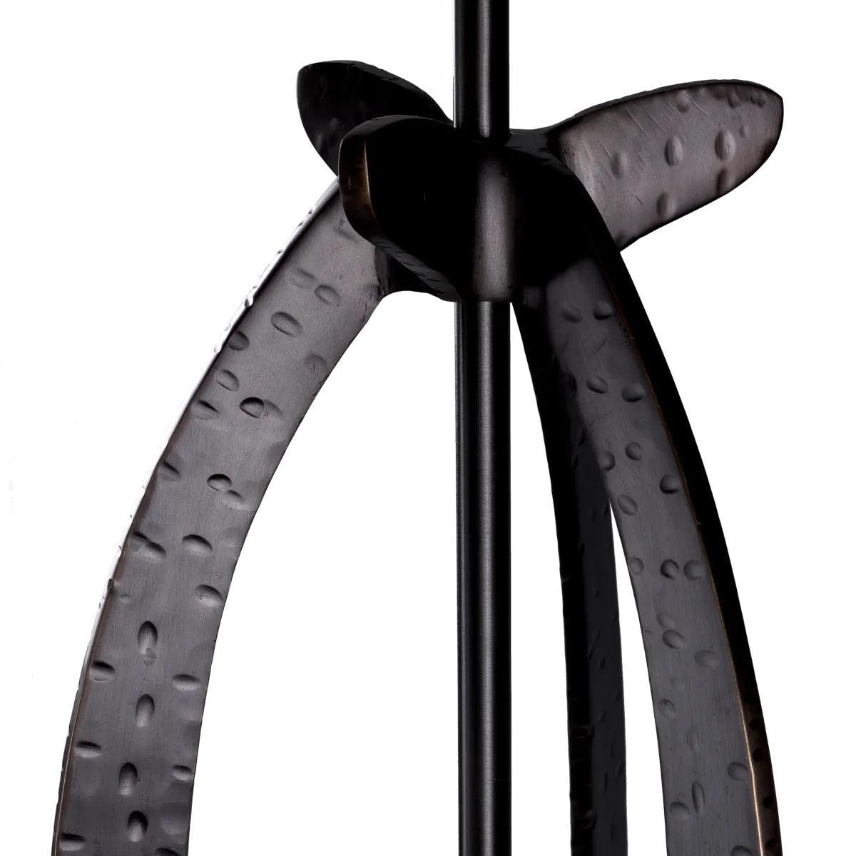 Lampa stołowa LUCIANO czarny z białym kloszem Eichholtz Eye on Design