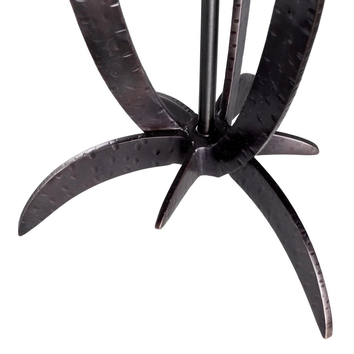 Lampa stołowa LUCIANO czarny z białym kloszem Eichholtz Eye on Design